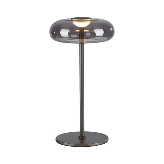 Galda lampa POSH 45/22/22 cm melns