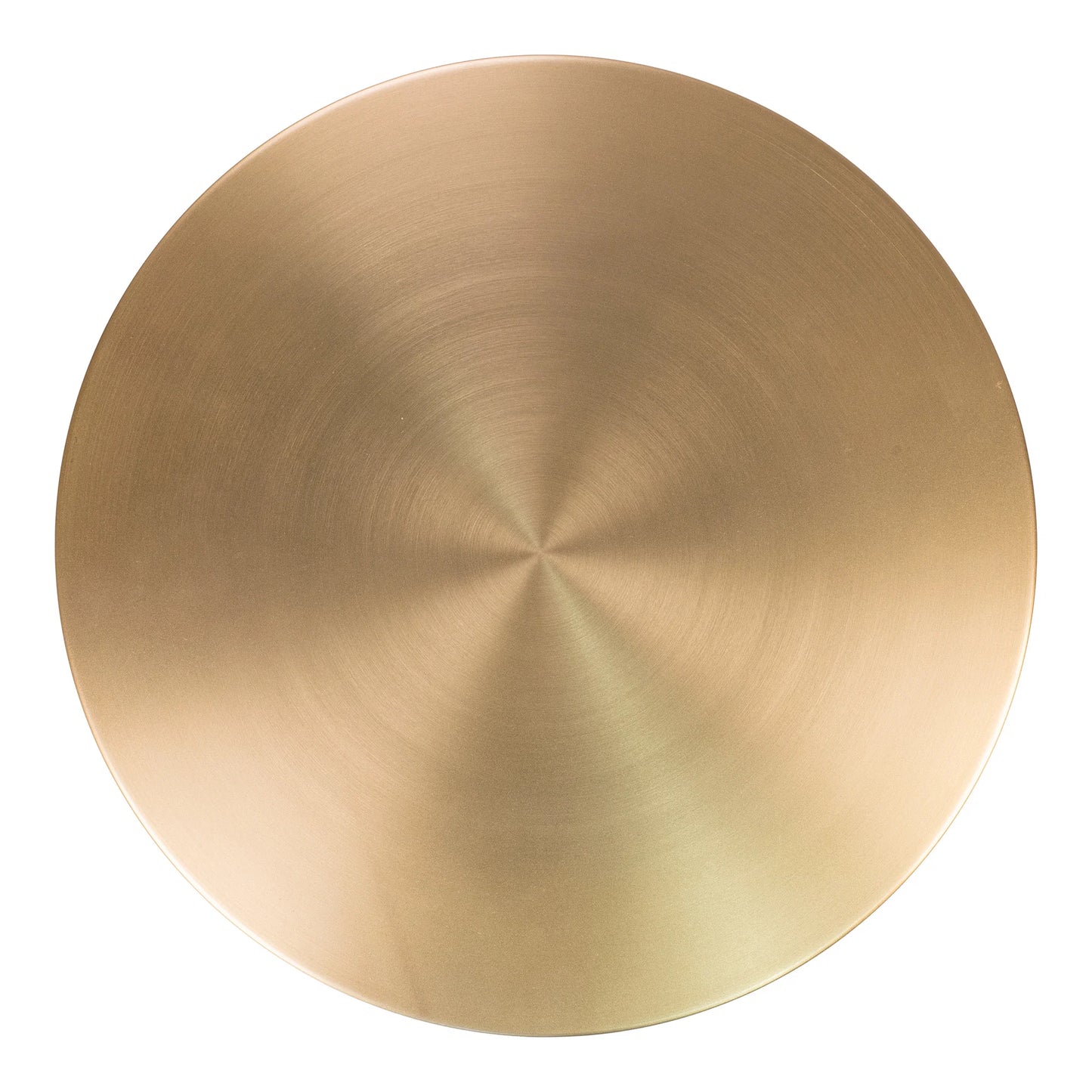 Kafijas galds Leska 41/41/58 cm balts/zelts