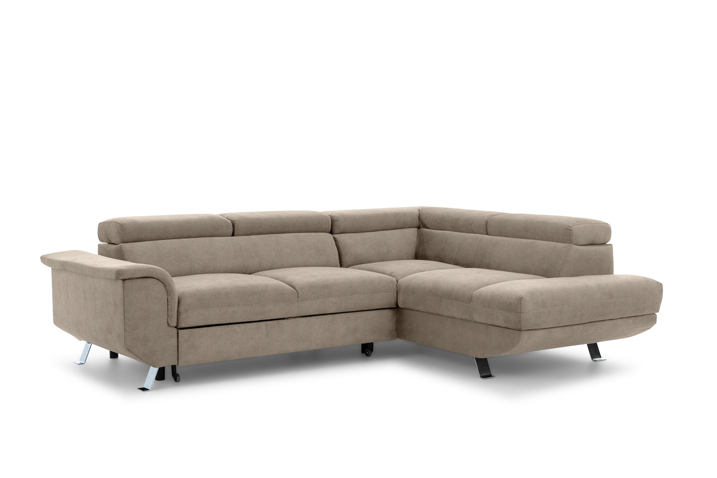 Dīvāns Zali 280/110/205 cm tumši bēšs - N1 Home