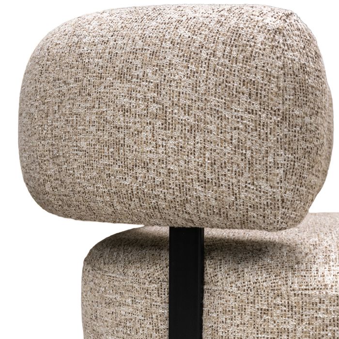 Krēsls Aston Befame 88/87/74 cm gaiši brūns - N1 Home