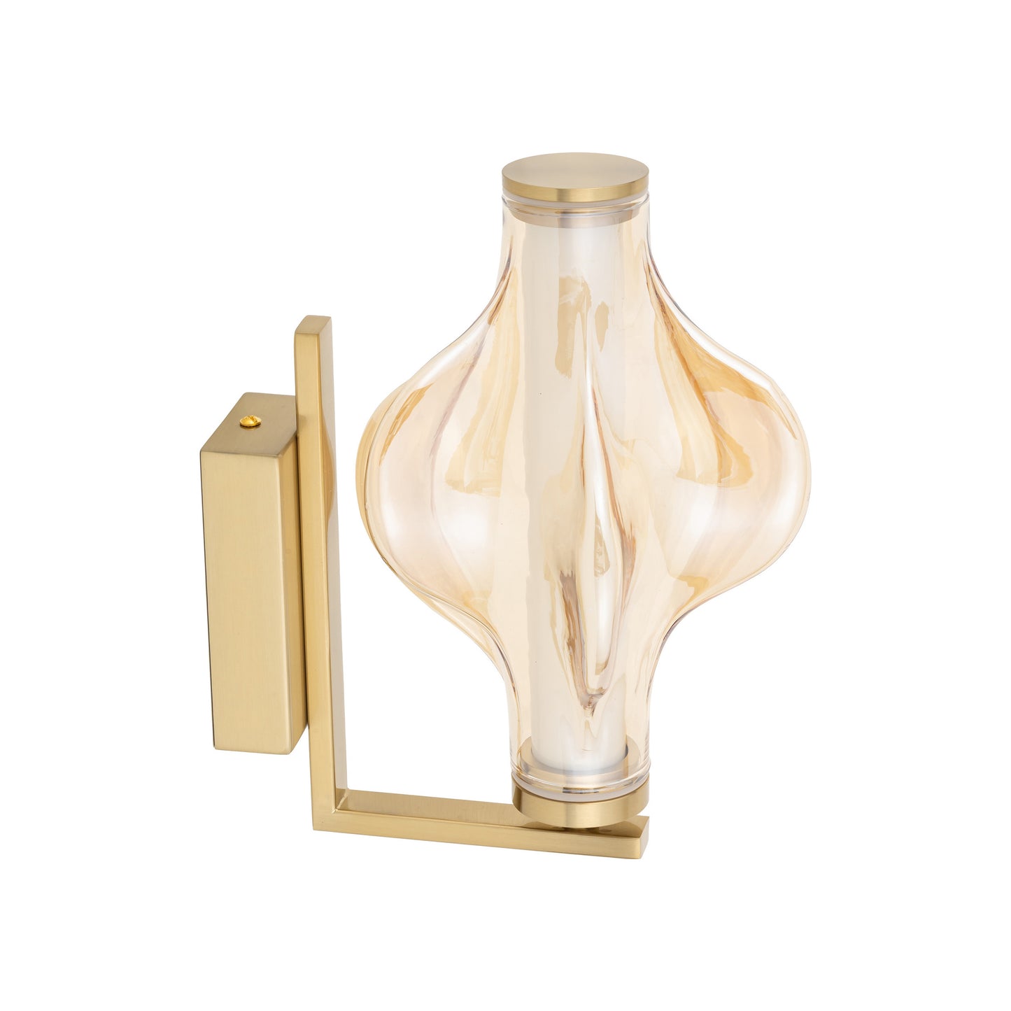 Elvis LED sienas lampa 8W 24/18/26 cm bēšs