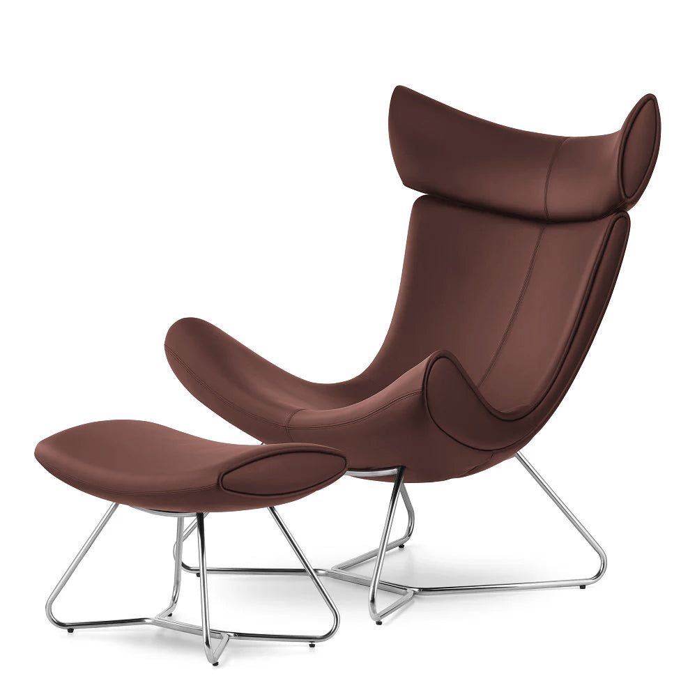 Krēsls Dot Design Larvik dabīgā āda/eko āda 90x85x105 cm - N1 Home