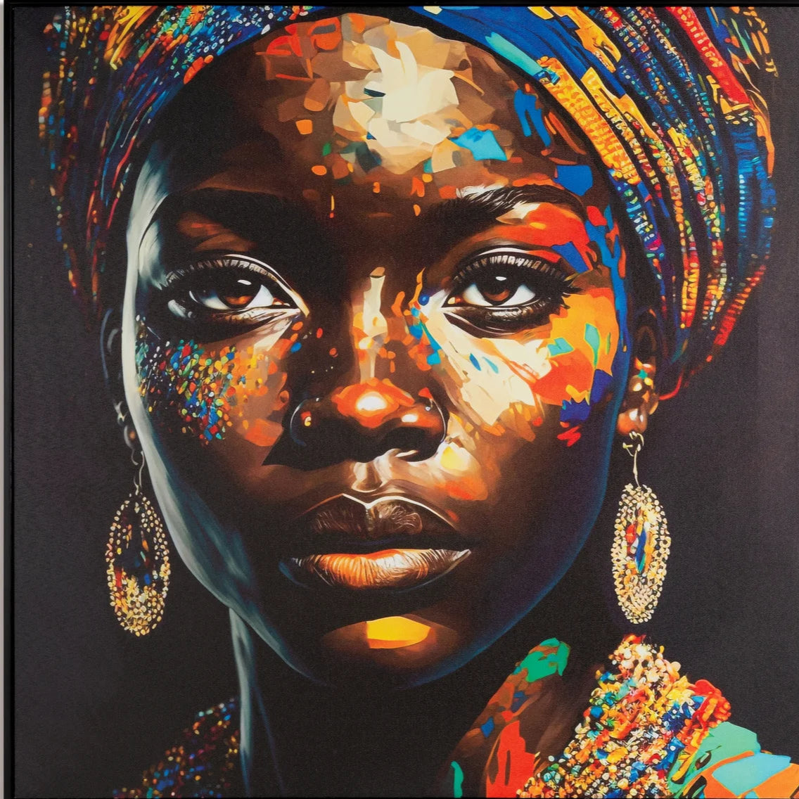 Glezna Milay 3 60/60 cm melns - N1 Home