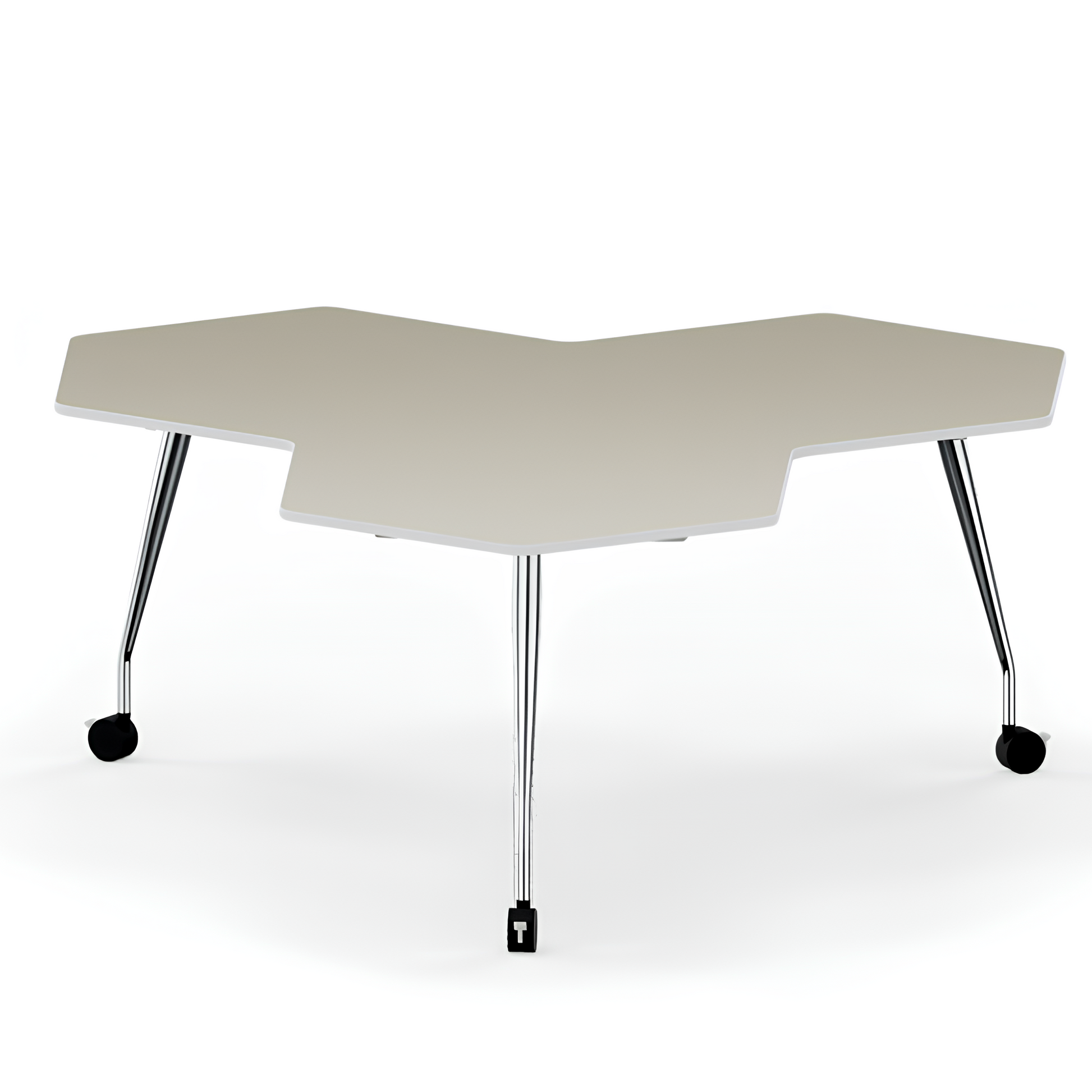 Biroja galds Sero 173/173/74,3 cm hroms - N1 Home