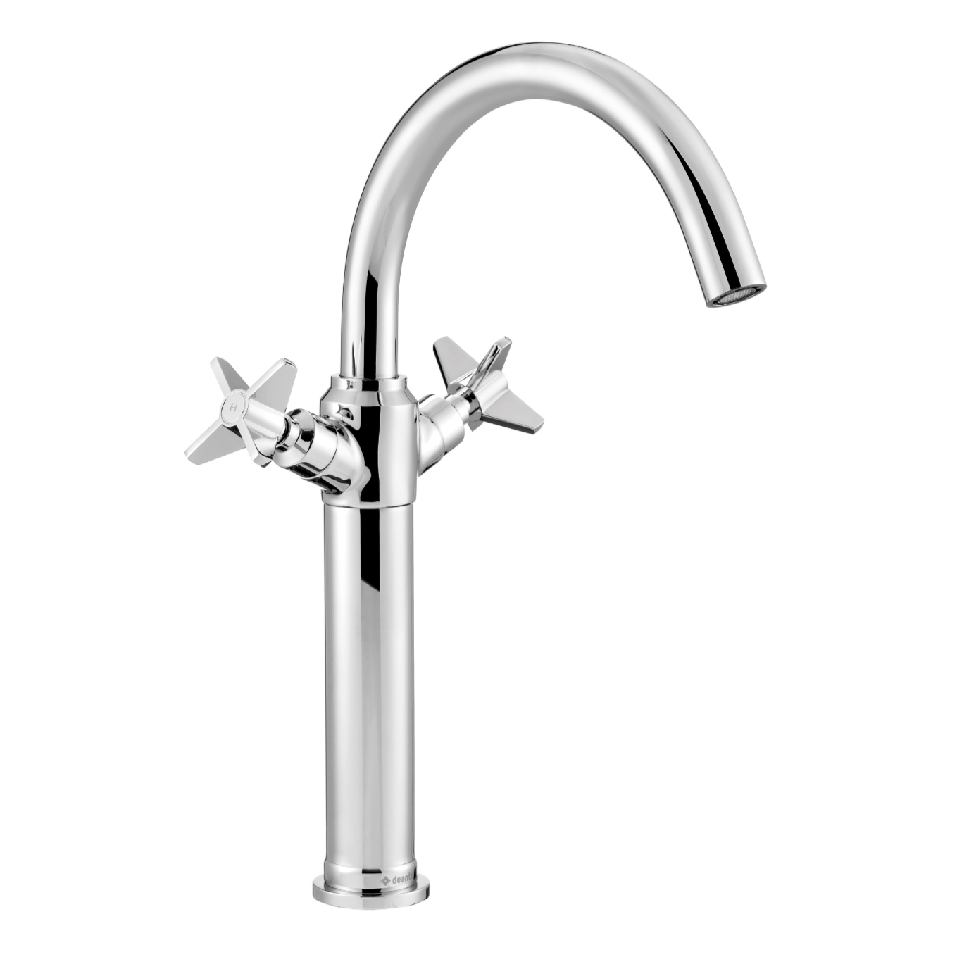 Izlietnes maisītājs, augsts Temisto 354 mm hroms - N1 Home