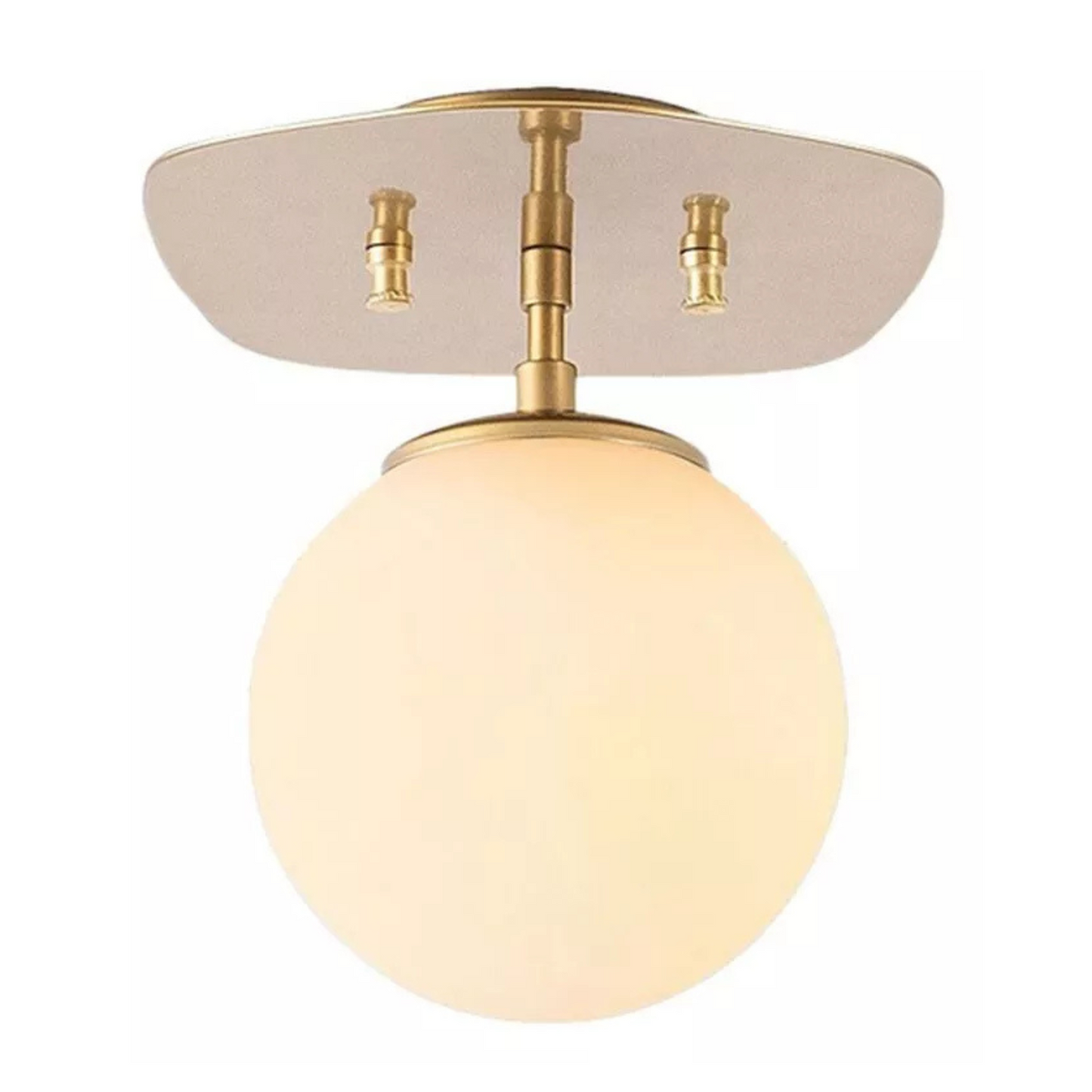 RALIKER Piekaramā lampa x1 zelta/piena tonis - N1 Home