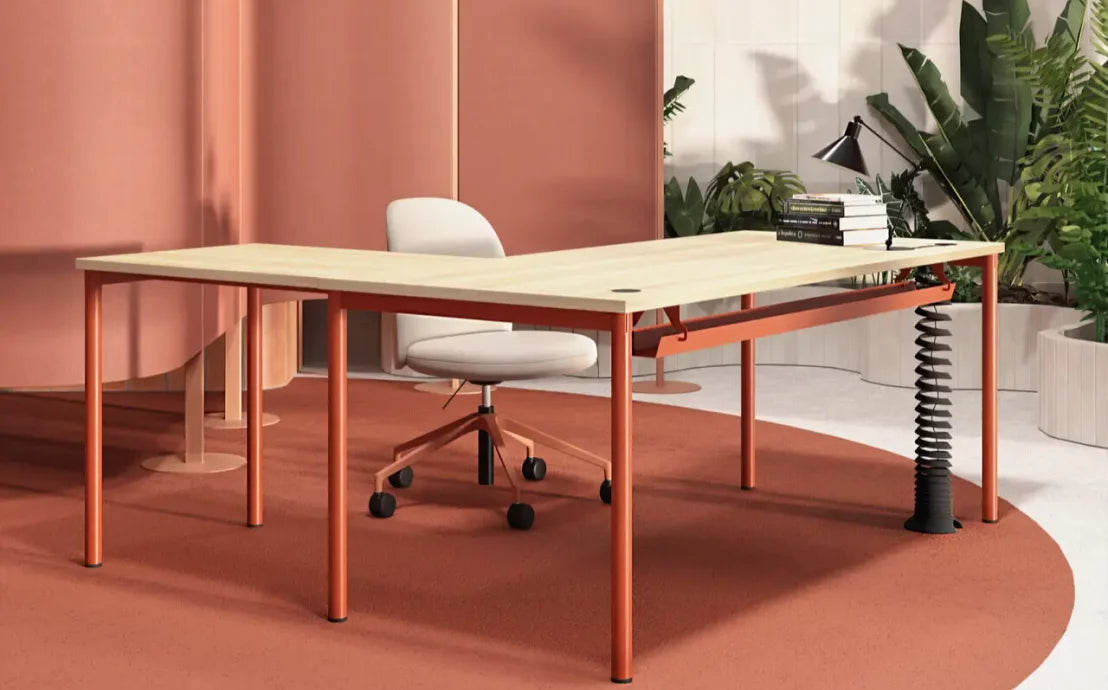 Galds Opus-Lite II O 120-200/80/74 cm Grafīts STD7/Dziļi zila M10 - N1 Home