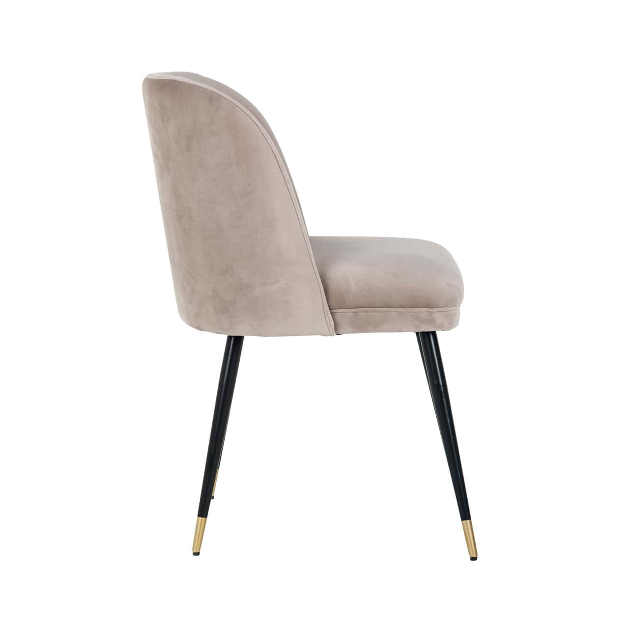 Krēsls Alicia Richmond Interiors 51/82/60 cm khaki velvet fire retardant