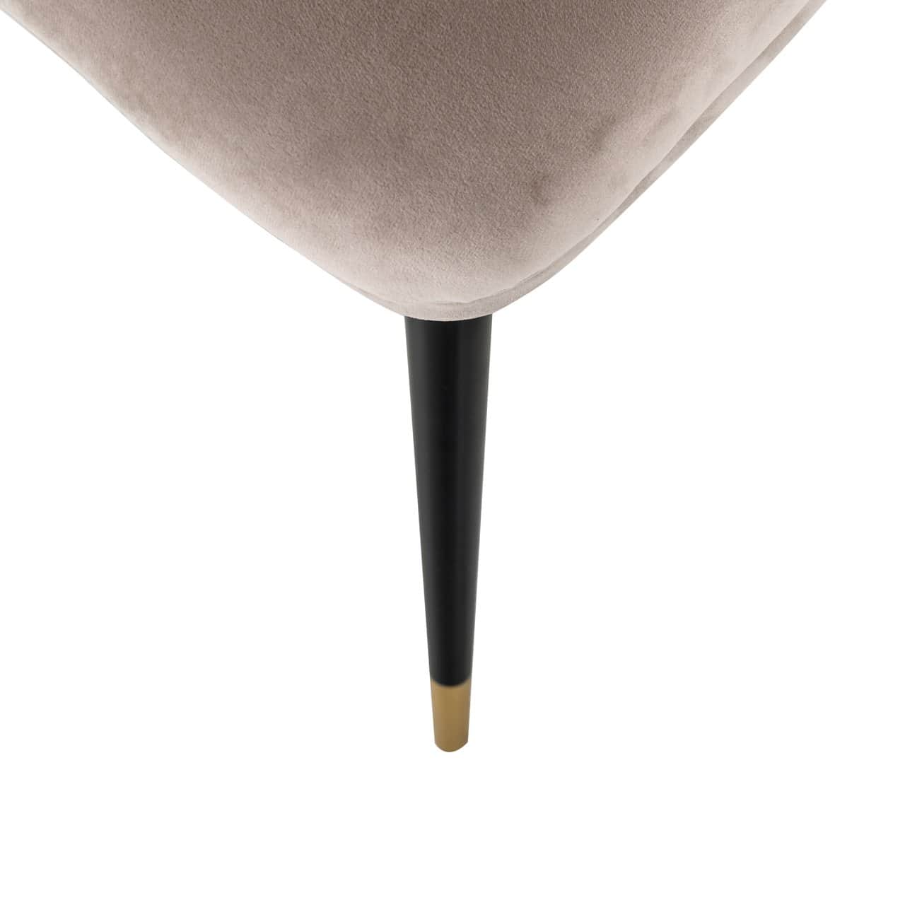 Krēsls Alicia Richmond Interiors 51/82/60 cm khaki velvet fire retardant