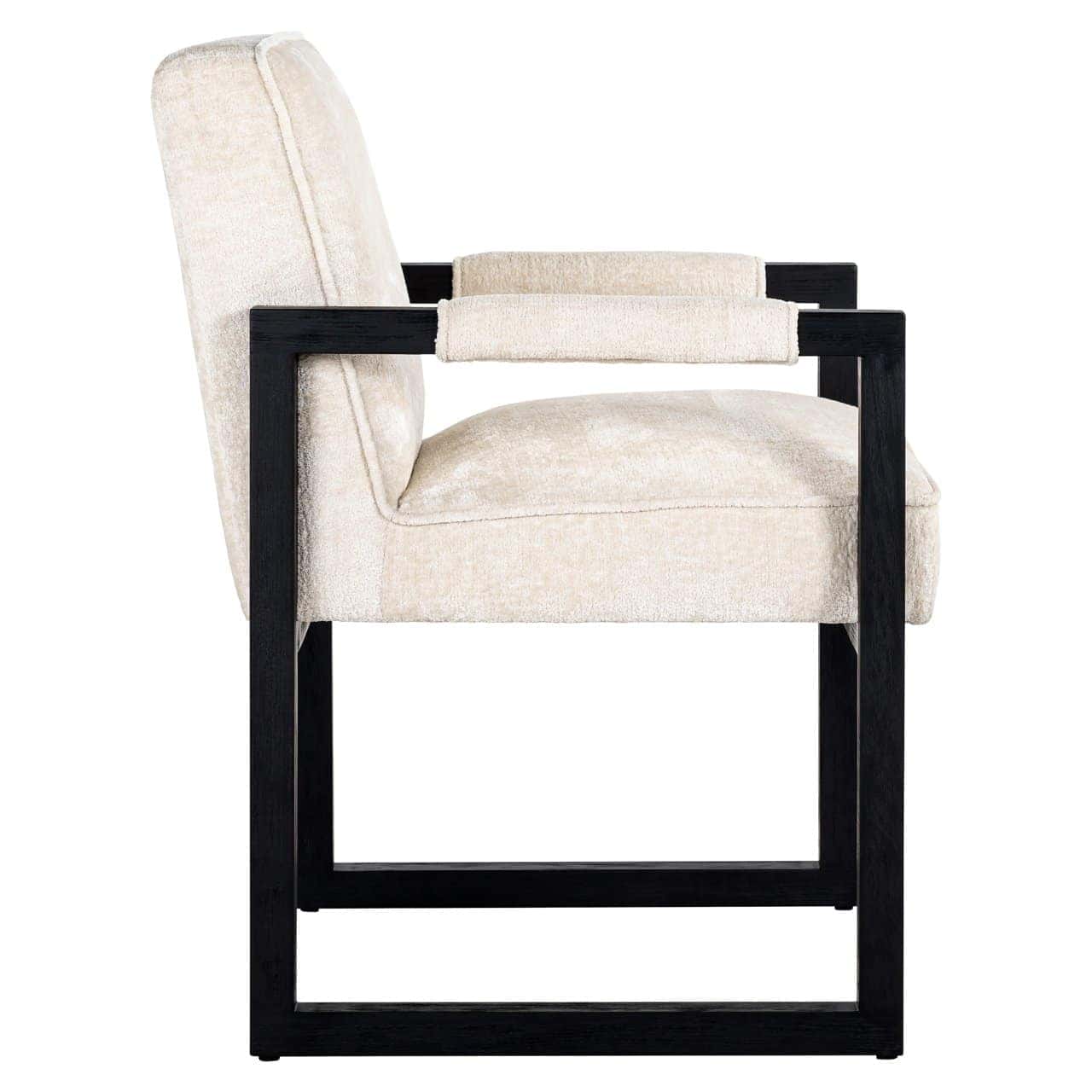 Krēsls Beck Richmond Interiors 63/90/70 cm white chenille