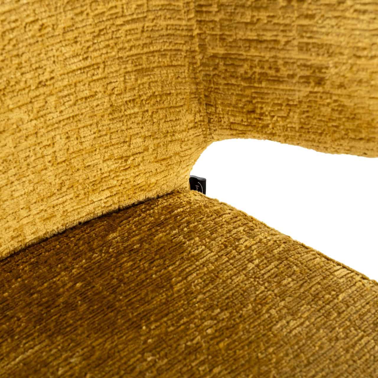 Bāra krēsls Taylor Richmond Interiors 52/102/55 cm mustard fusion - N1 Home