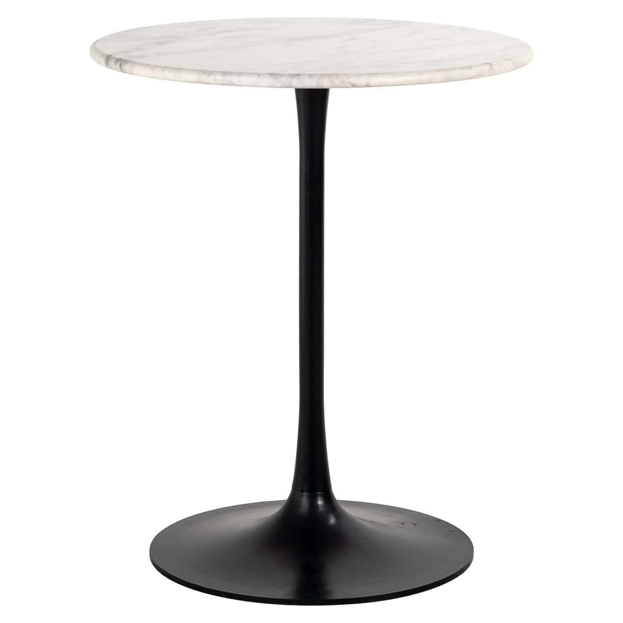 Bistro galds Carlten Richmond Interiors 65/77/65 cm melns/balts