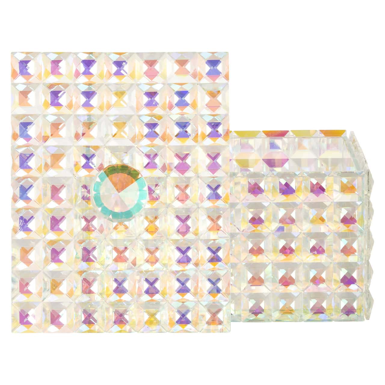 Uzglabāšanas kaste Rainbow Richmond Interiors 15/21/17 cm balts