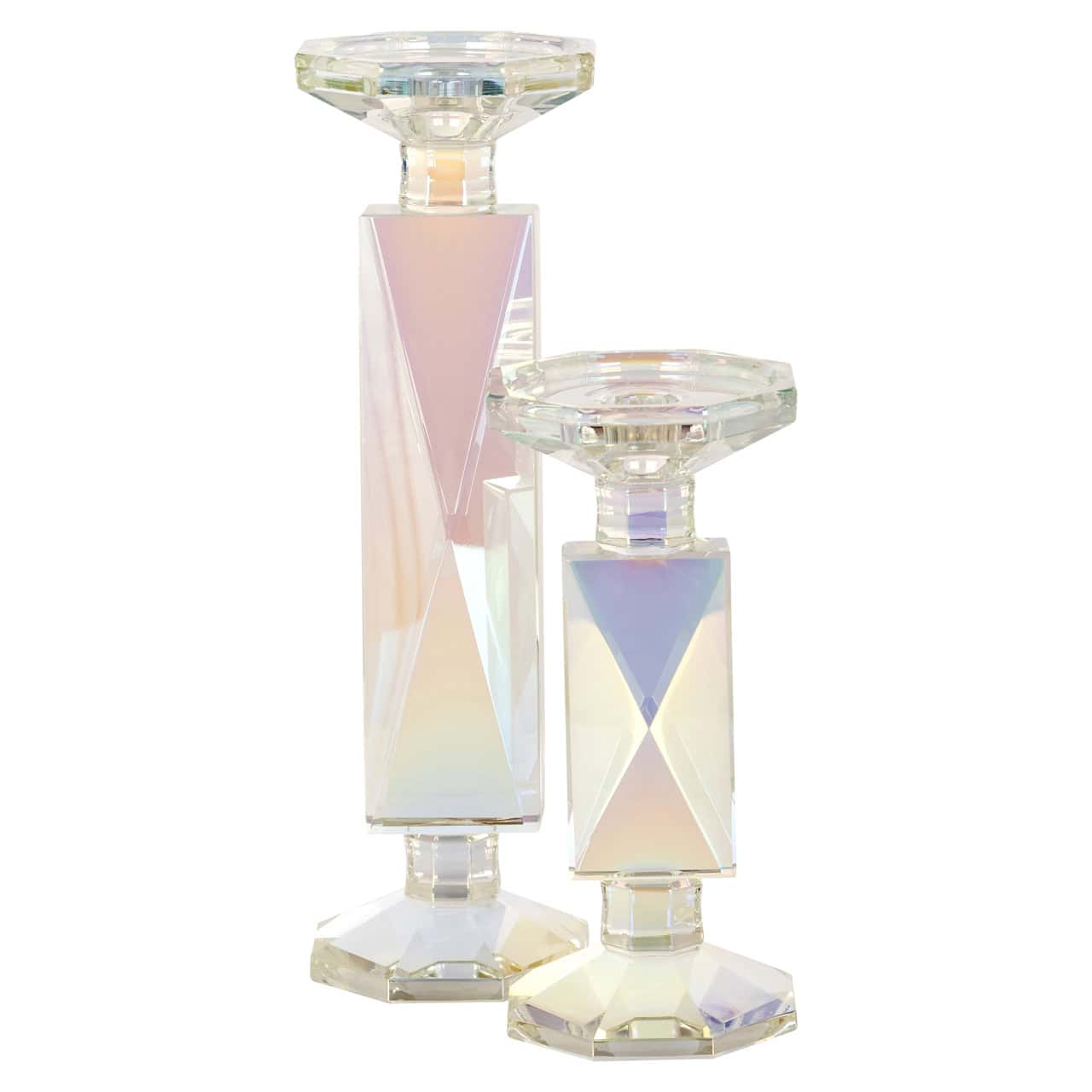 Svečturis Rainbow L Richmond Interiors 30/10/10 cm balts - N1 Home