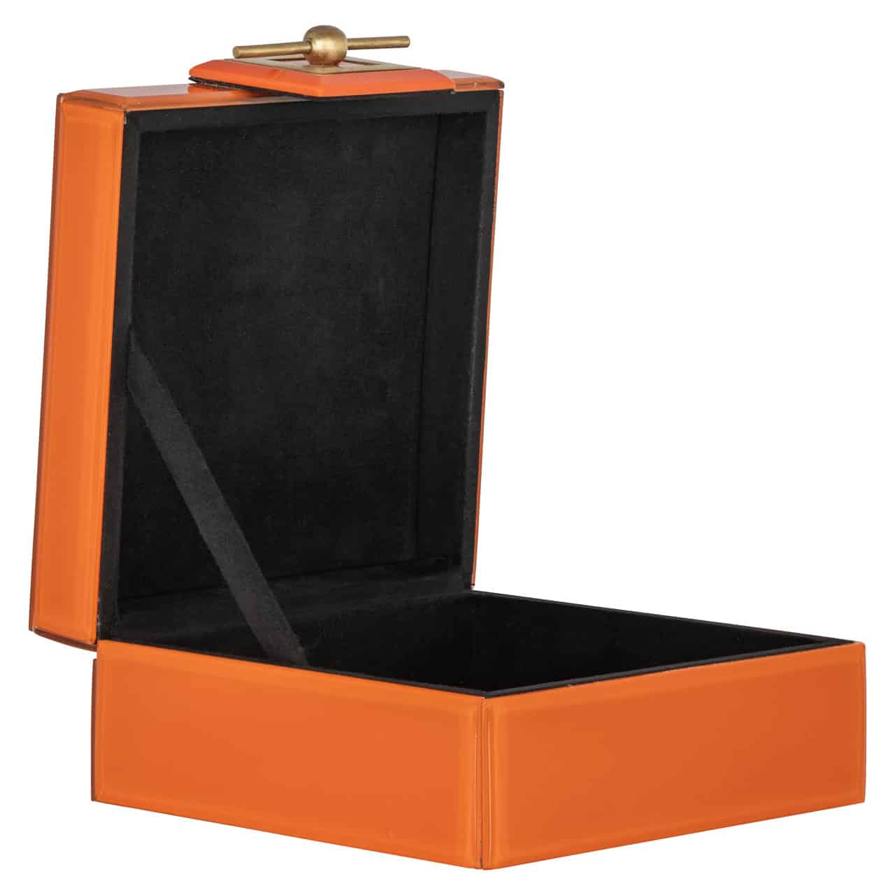Uzglabāšanas kaste Bodine Richmond Interiors 17/17/8; 21.5/21.5/10.5 cm oranžs