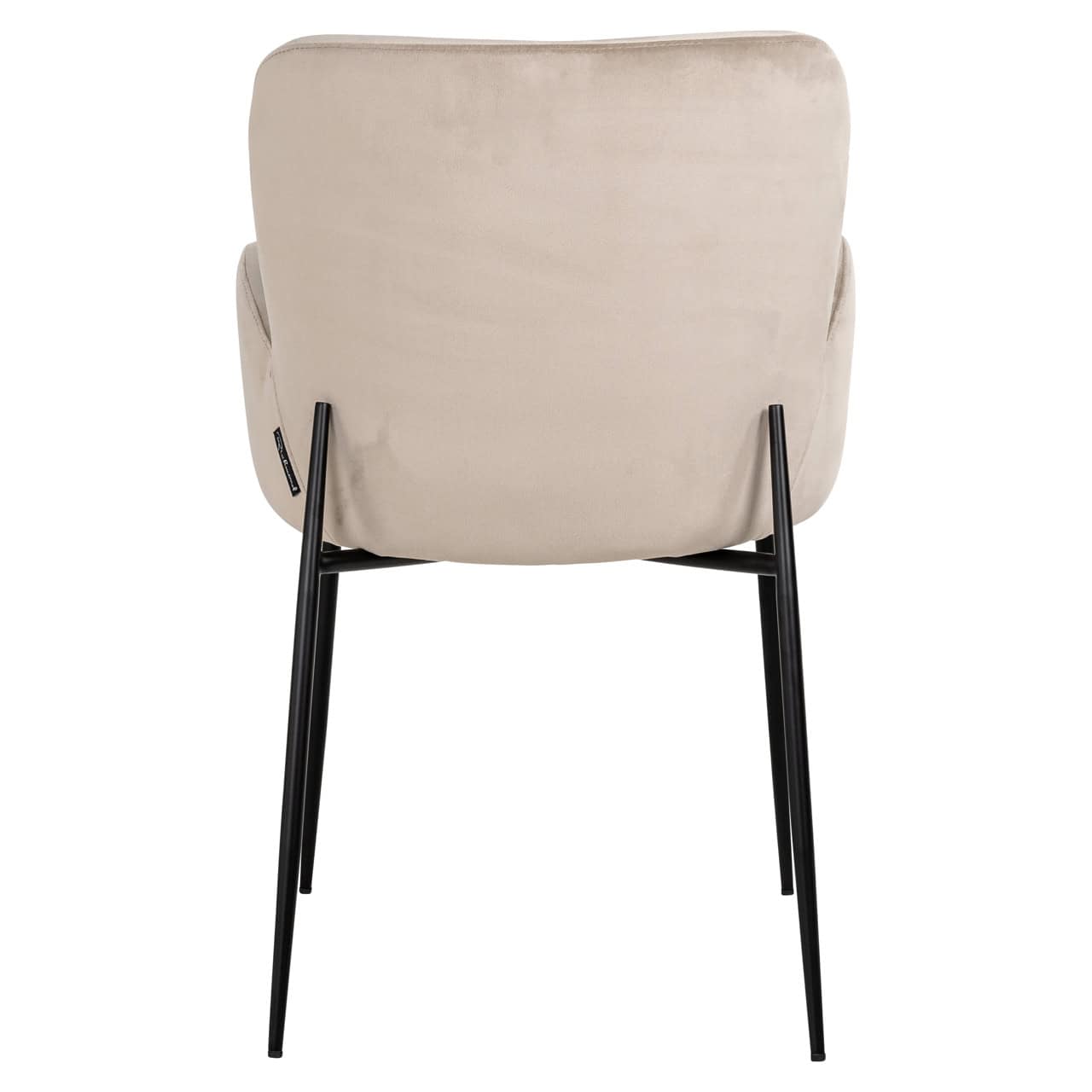 Krēsls Amber Richmond Interiors 57/85/63 cm khaki velvet fire retardant