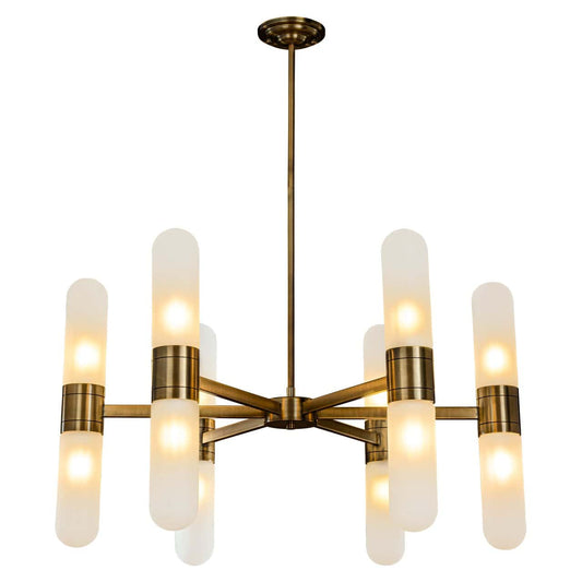 Griestu lampa Tricon Richmond Interiors 86/86/220 cm zelts