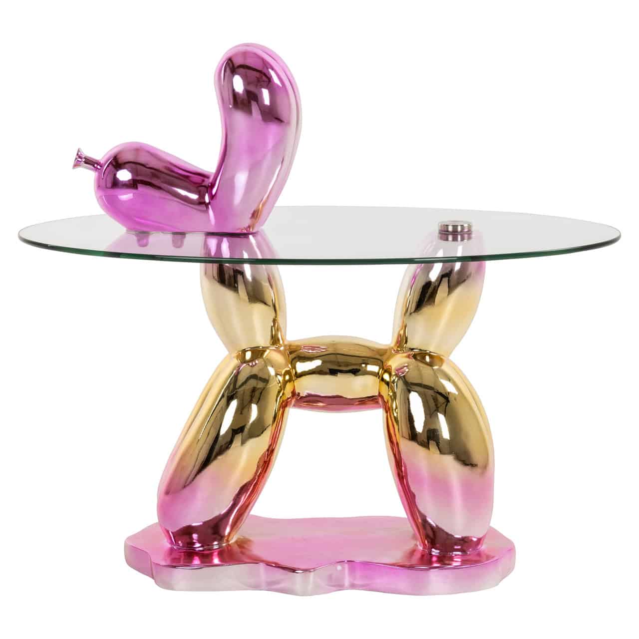 Kafijas galds Usha Richmond Interiors 80/60/49 cm rozā