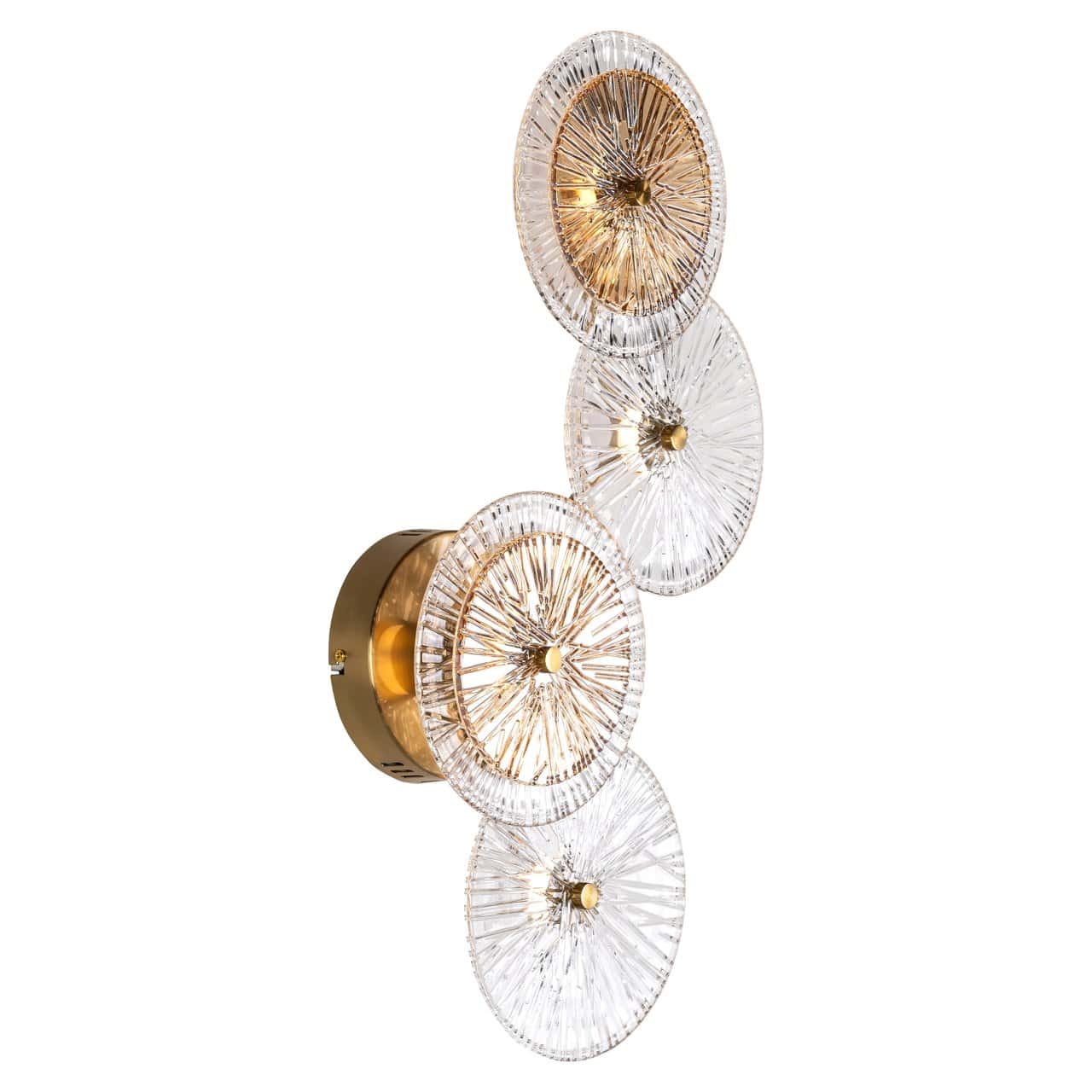 Sienas lampa Linzi Richmond Interiors 11/33/62 cm zelts