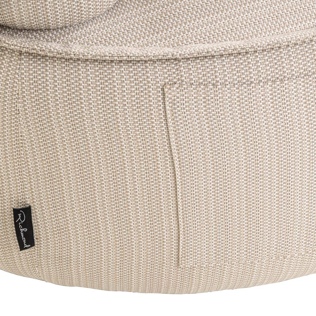 Āra atpūtas krēsls Estelle Richmond Interiors 100/67/100 cm bēšs swivel