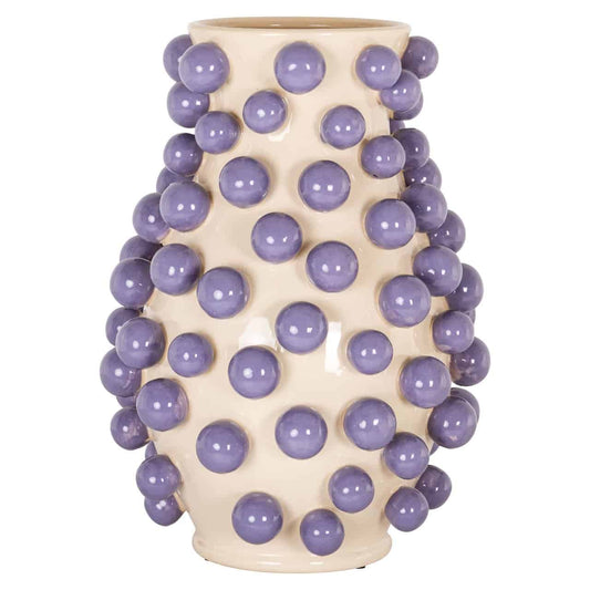 Vāze Dotty Richmond Interiors 31/31/44 cm krēms