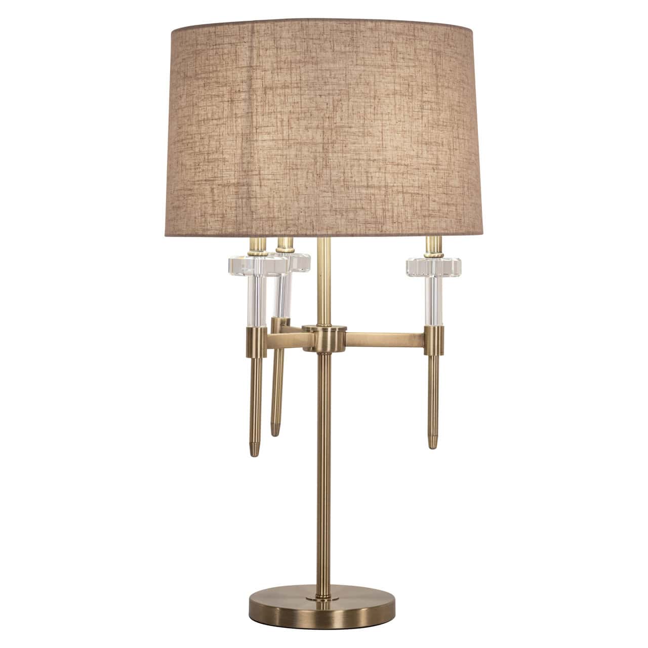 Galda lampa Josie Richmond Interiors 43/43/79 cm krēms/zelts