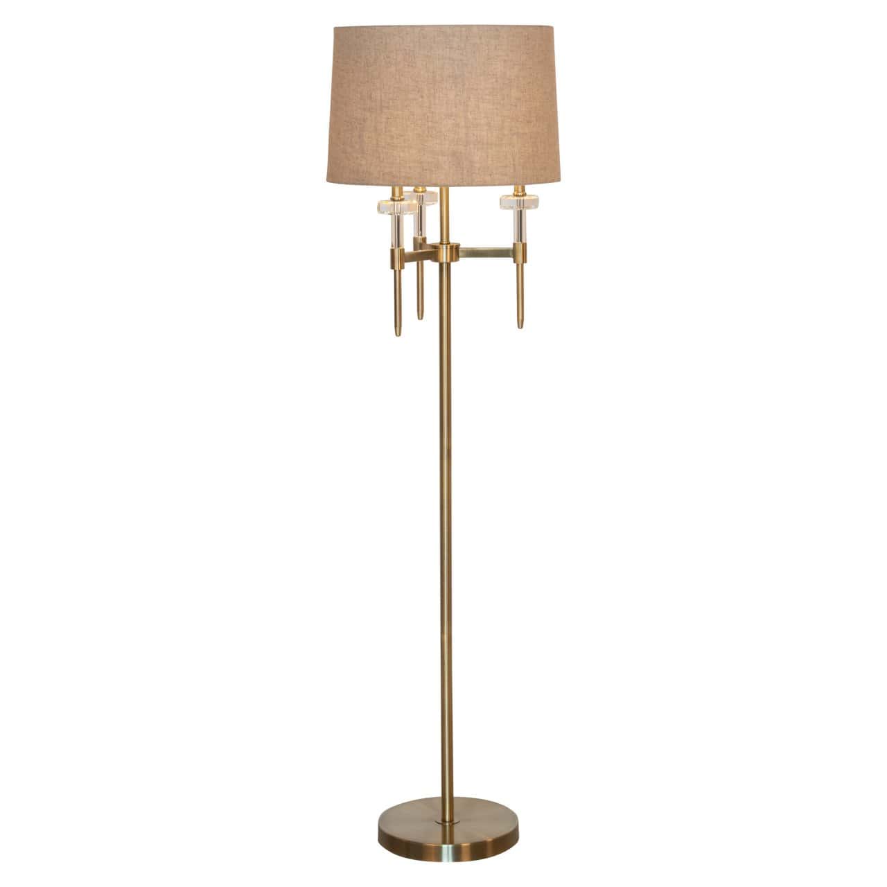 Stāvlampa Josie Richmond Interiors 161/46/46 cm brushed gold