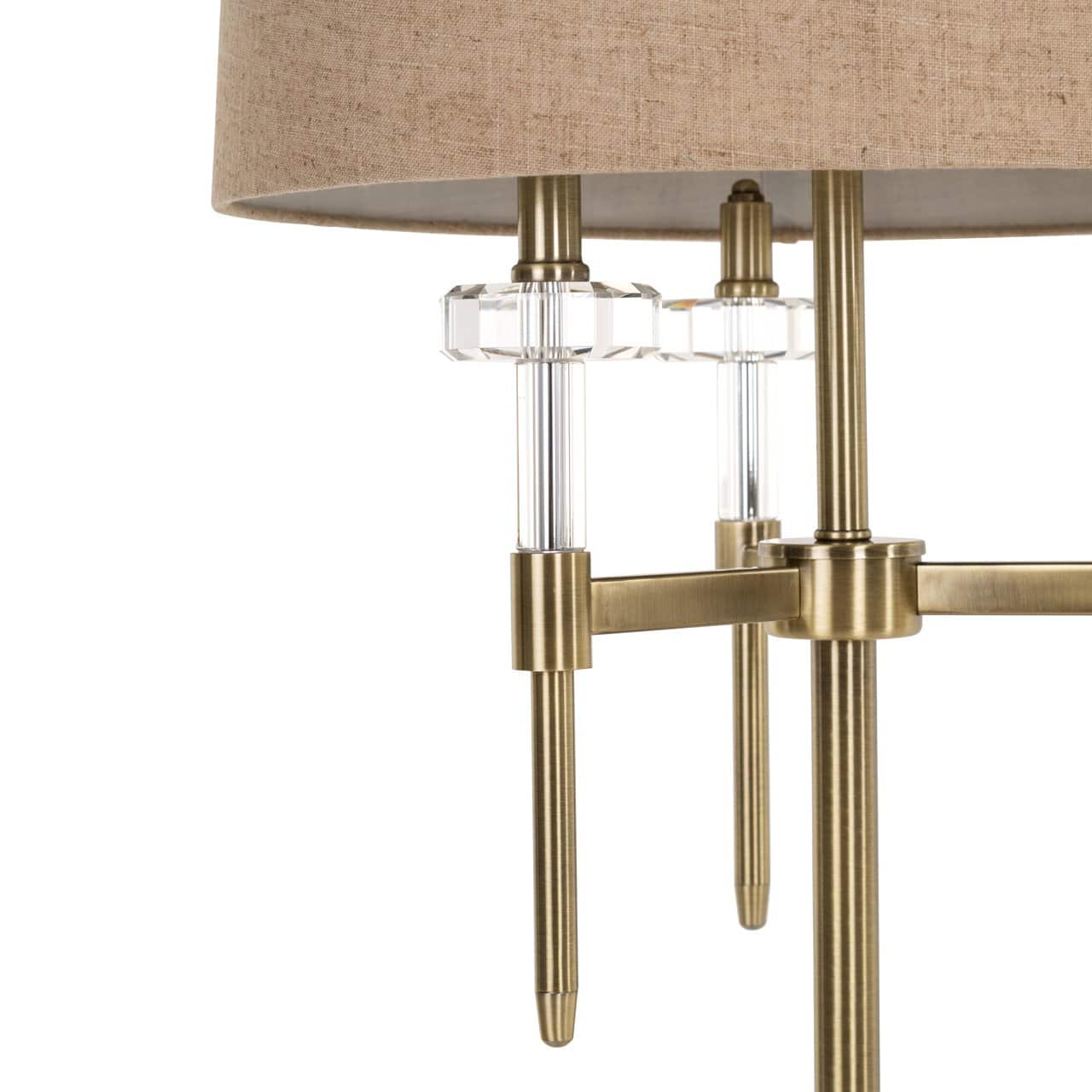 Stāvlampa Josie Richmond Interiors 161/46/46 cm brushed gold