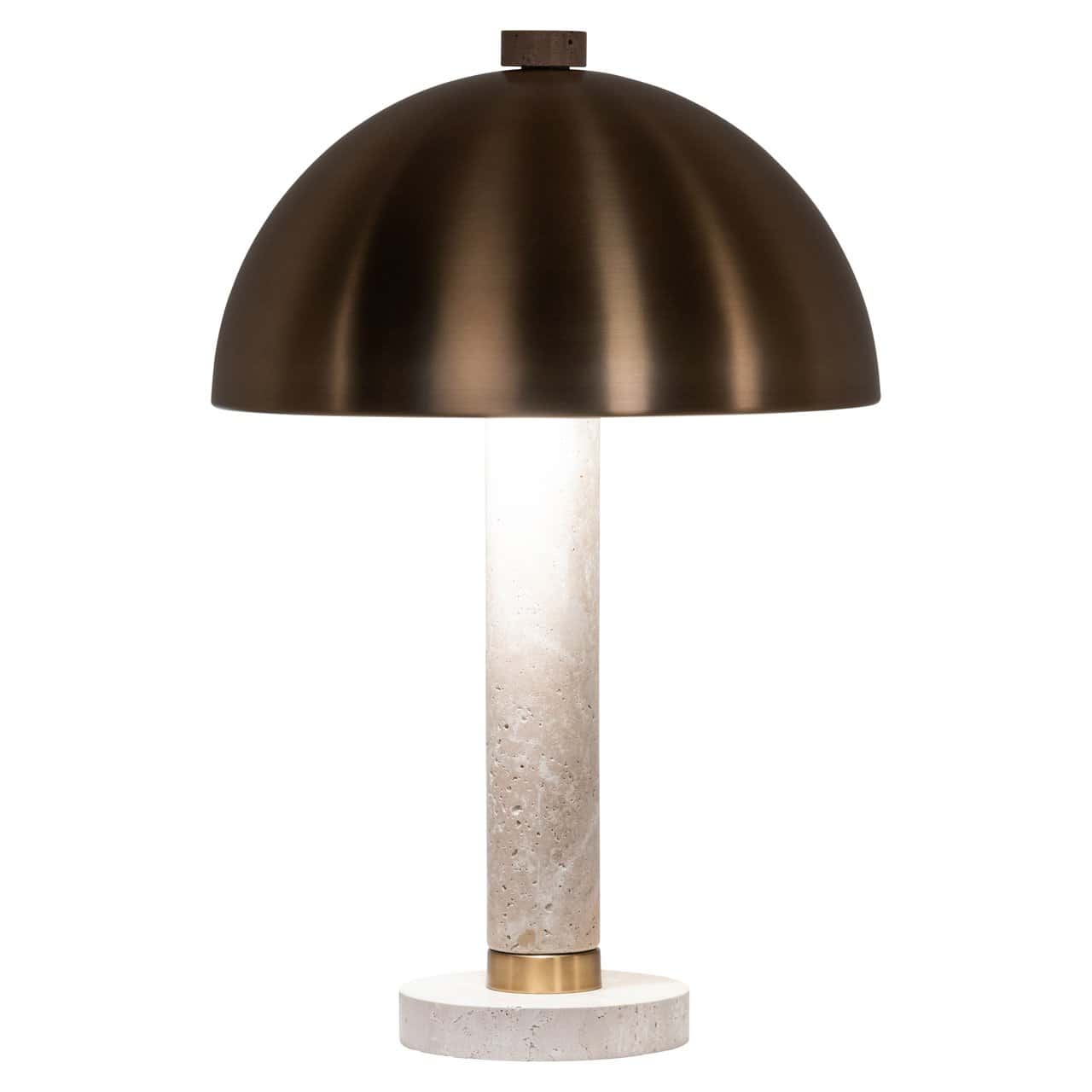 Galda lampa Jara Richmond Interiors  35/35/53 cm bēšs/zelts