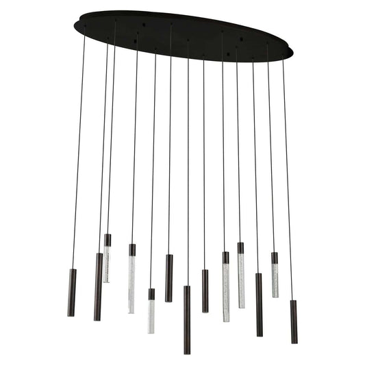 Griestu lampa Oxley L Richmond Interiors 40/115/200 cm bronza