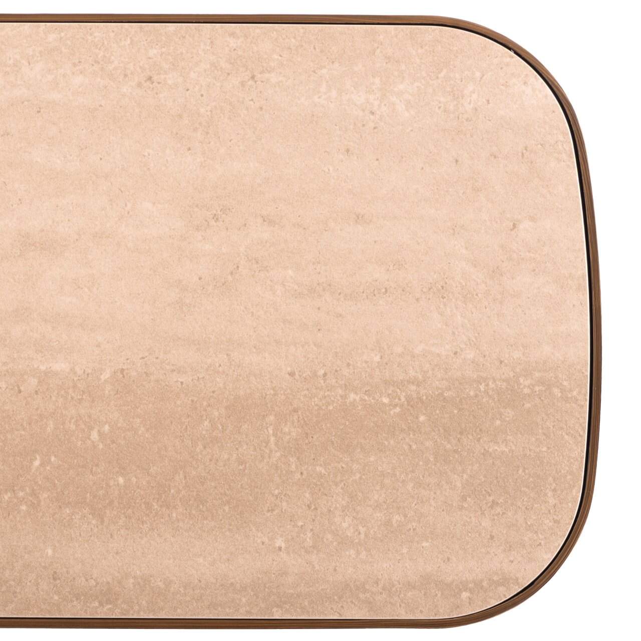 Konsole Locarno Richmond Interiors 83/120/31 cm brushed gold