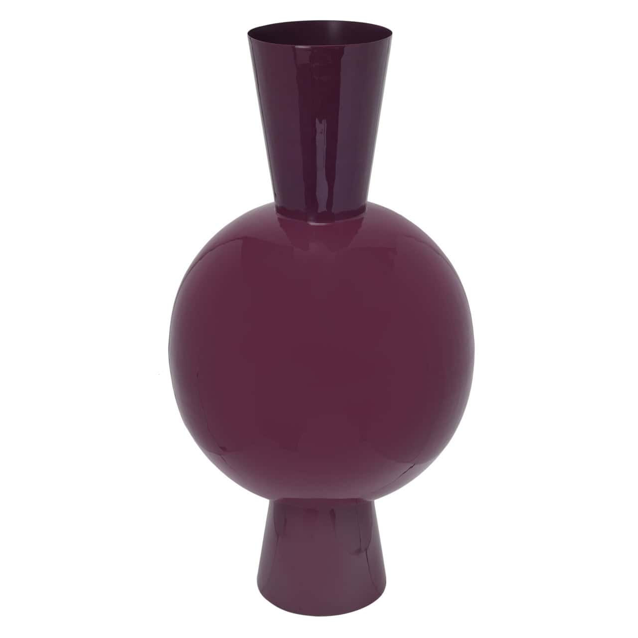 Vāze Avine Richmond Interiors 52/52/98 cm burgundy