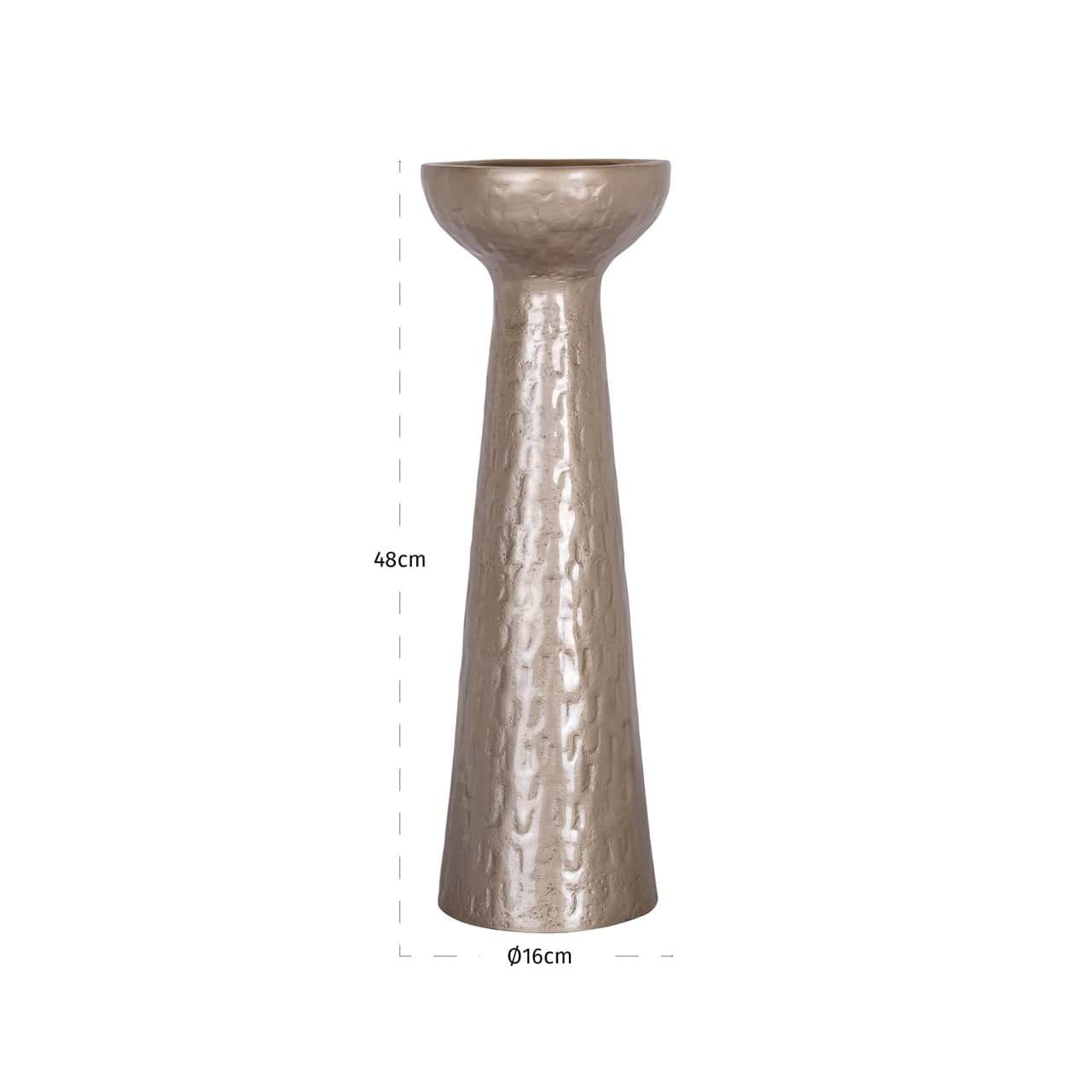 Svečturis Juana L Richmond Interiors 16/48/16 cm bēšs - N1 Home