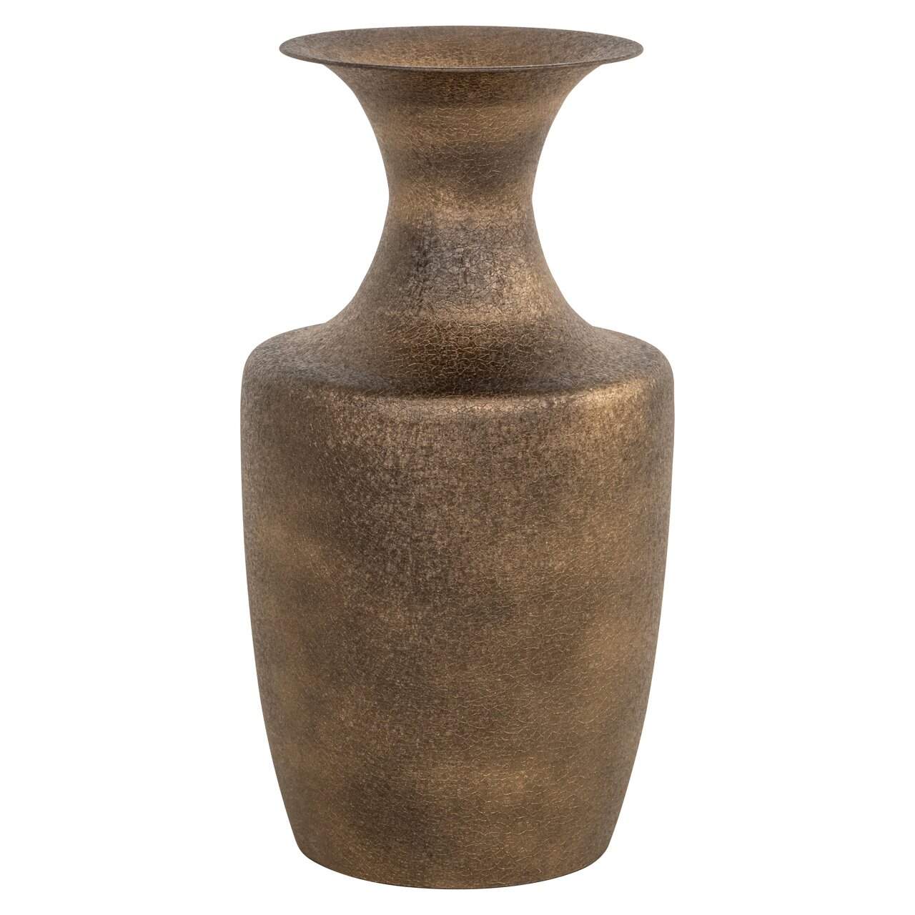Vāze Danique Richmond Interiors 35/35/61 cm Brass antique