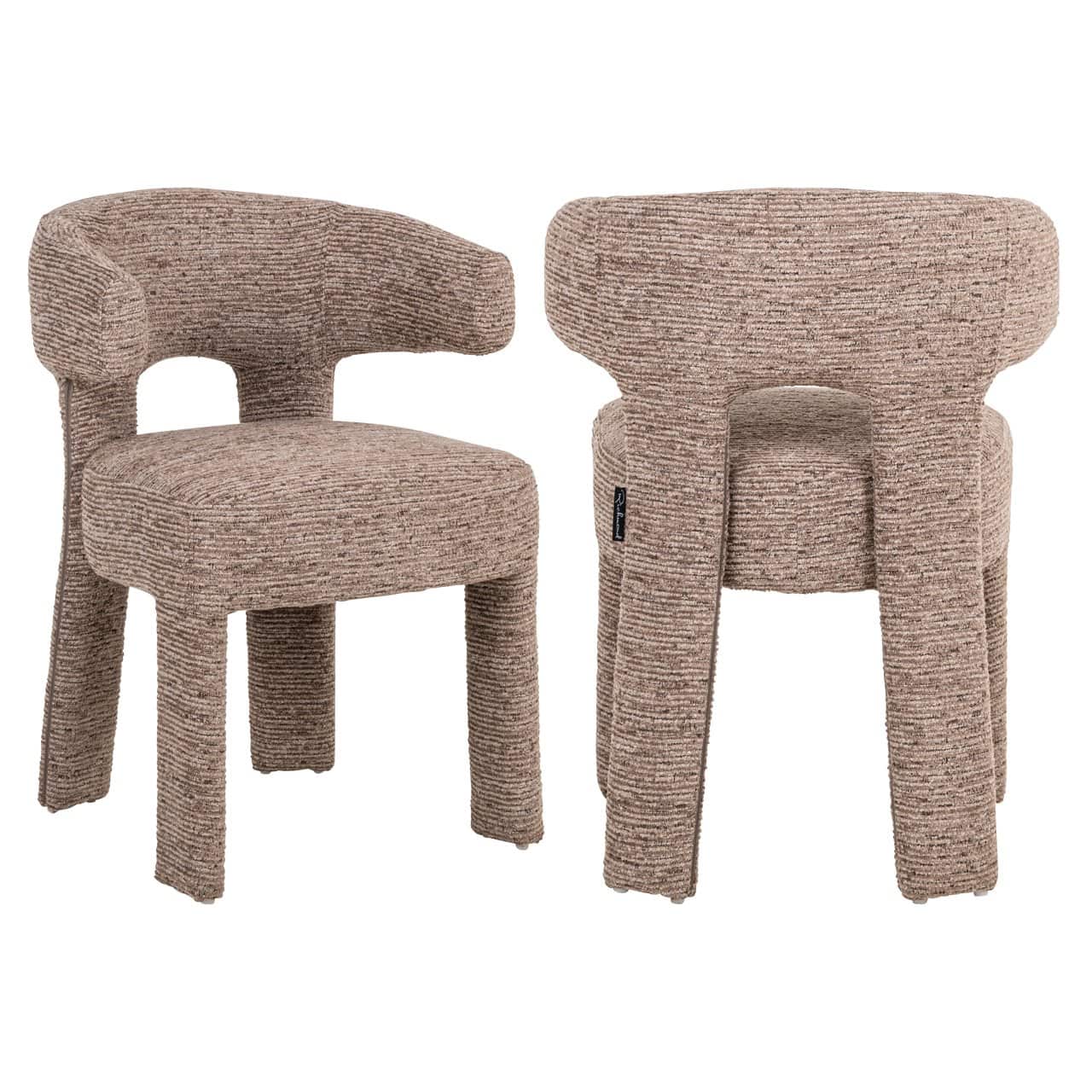 Krēsls Nerio Richmond Interiors 59/78/58 cm mocca linear