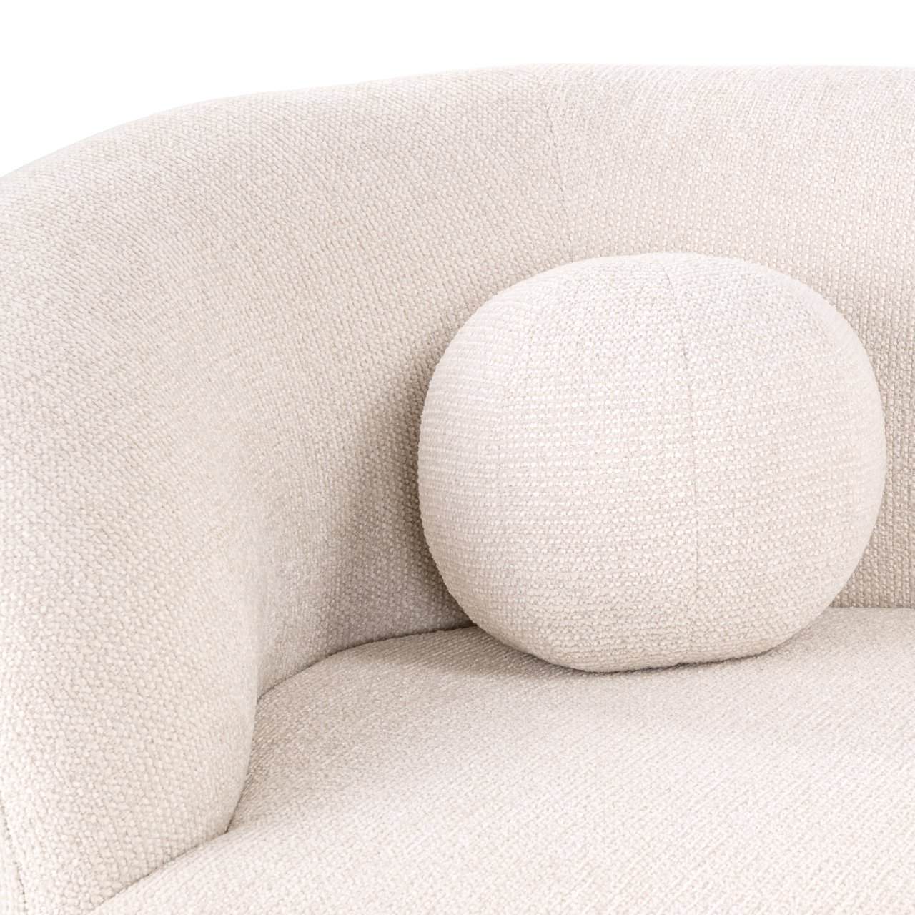 Dīvāns Emma Richmond Interiors 220/75/91 cm cream fancy chaise longue