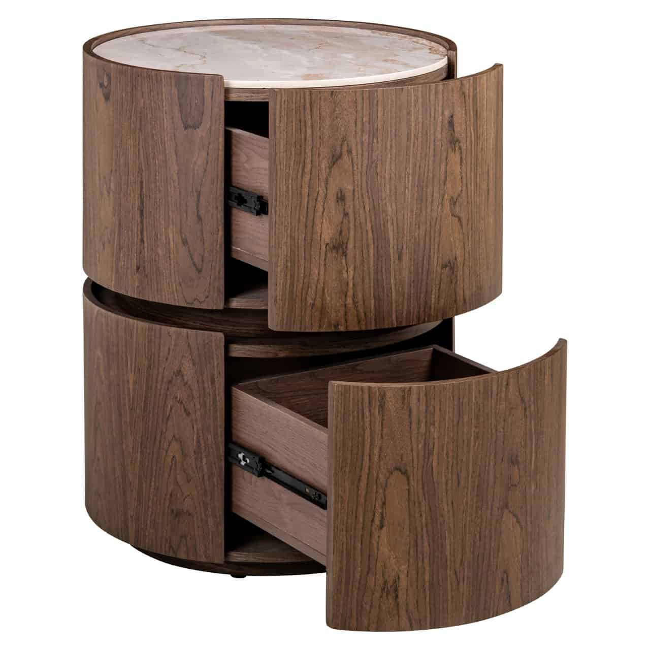 Naktsskapītis Ellery Richmond Interiors 50/50/65 cm brūns