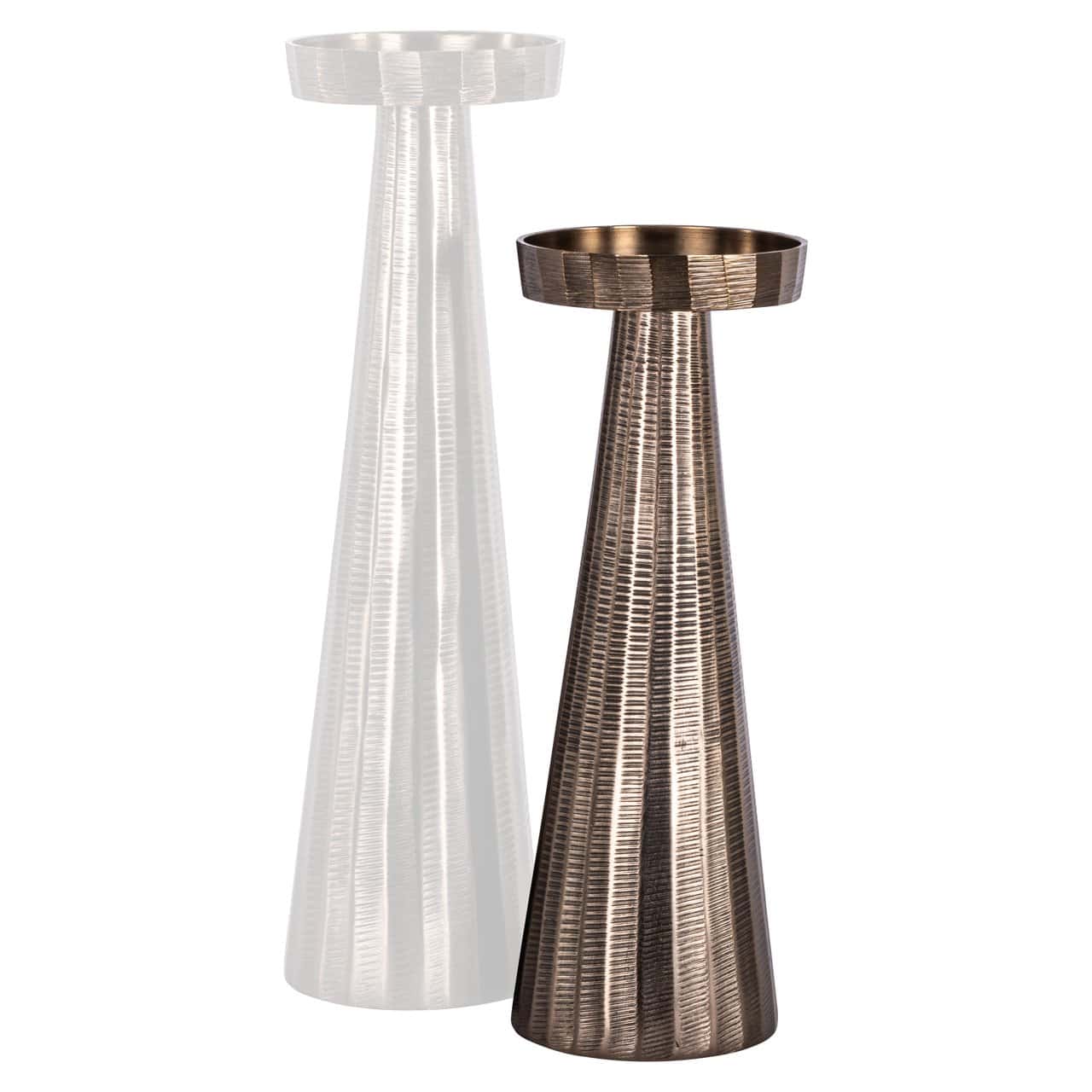 Svečturis Evola Richmond Interiors 11/11/30,5 cm bronza