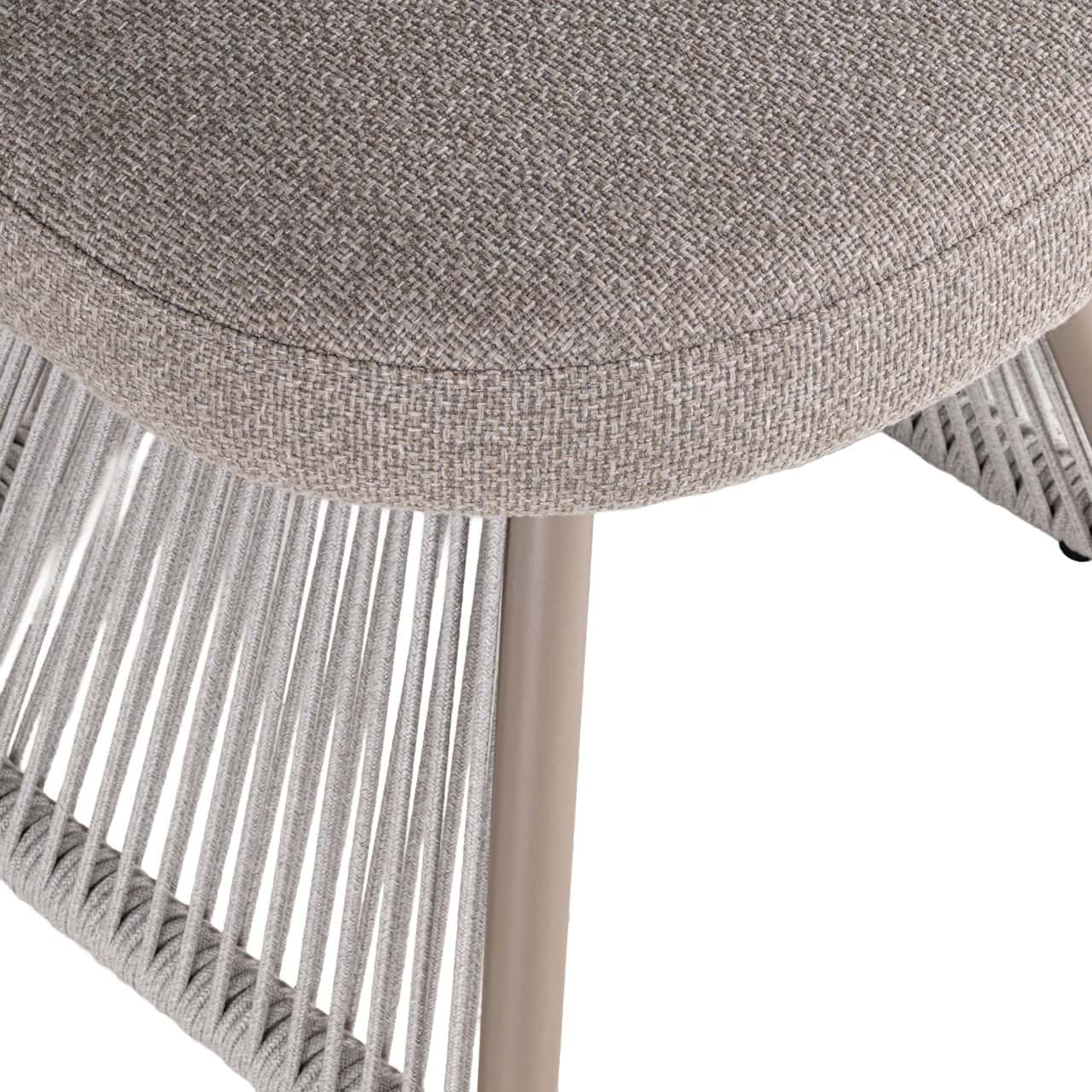 Āra ēdamistabas krēsls Nuba Richmond Interiors 58/64/81 cm greige alpine