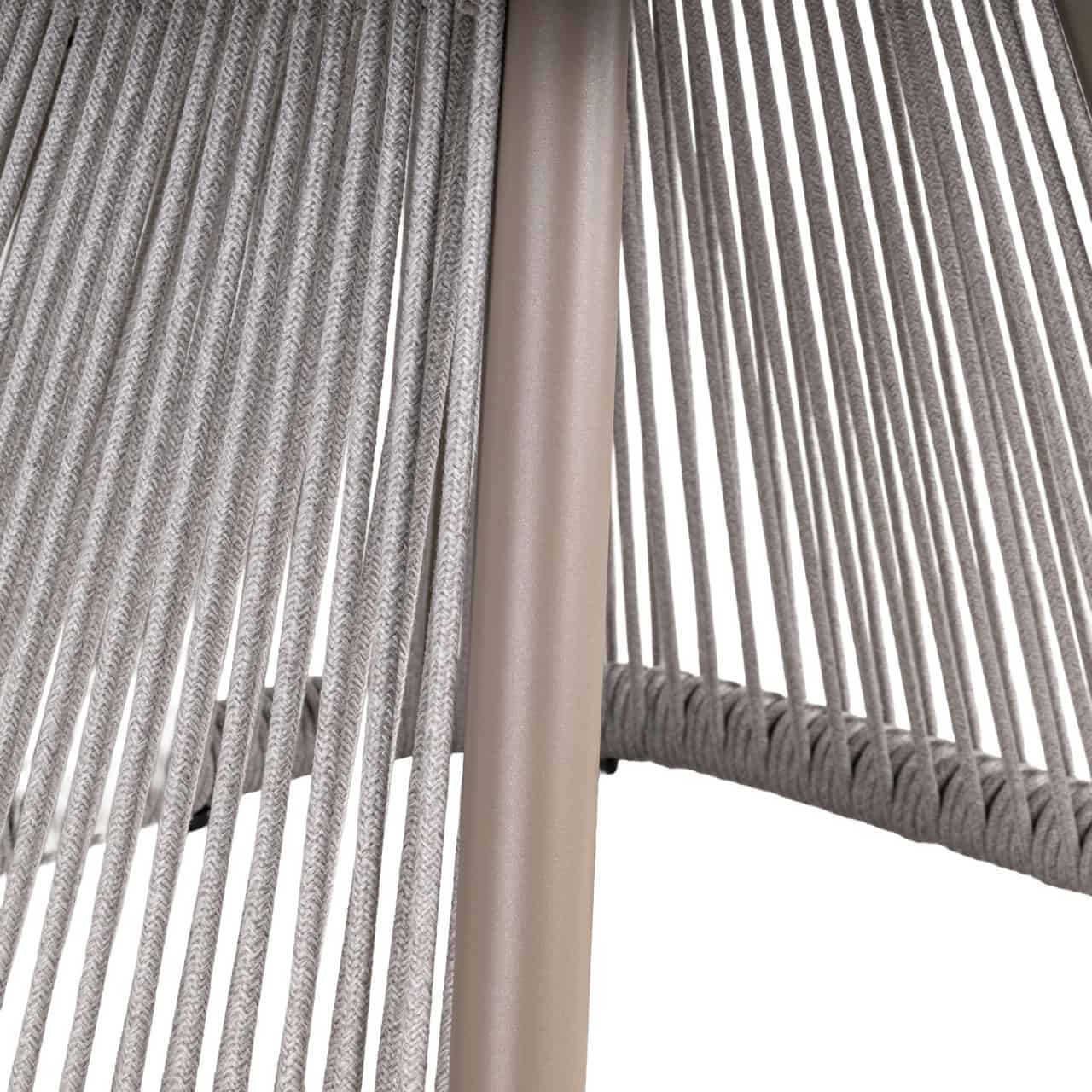 Āra ēdamistabas krēsls Nuba Richmond Interiors 58/64/81 cm greige alpine