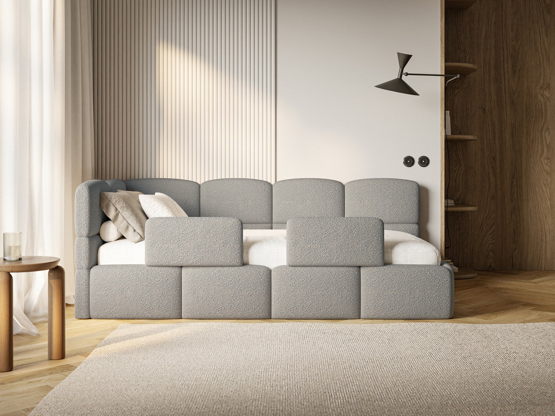 Gulta ar matraci Clod 220/88/110 cm Legend 04 - N1 Home