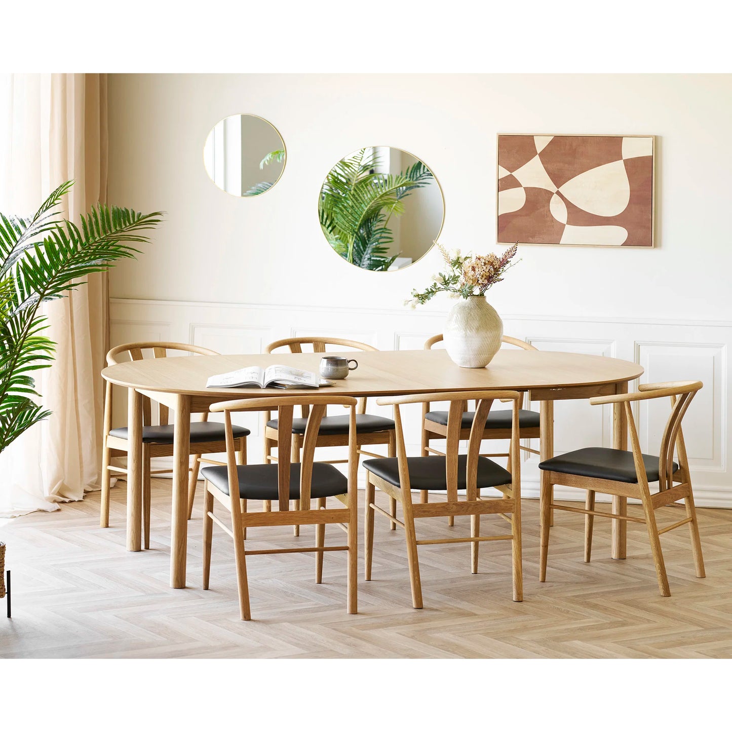 Galds Bundar 120/120-170-220/75 cm ozols