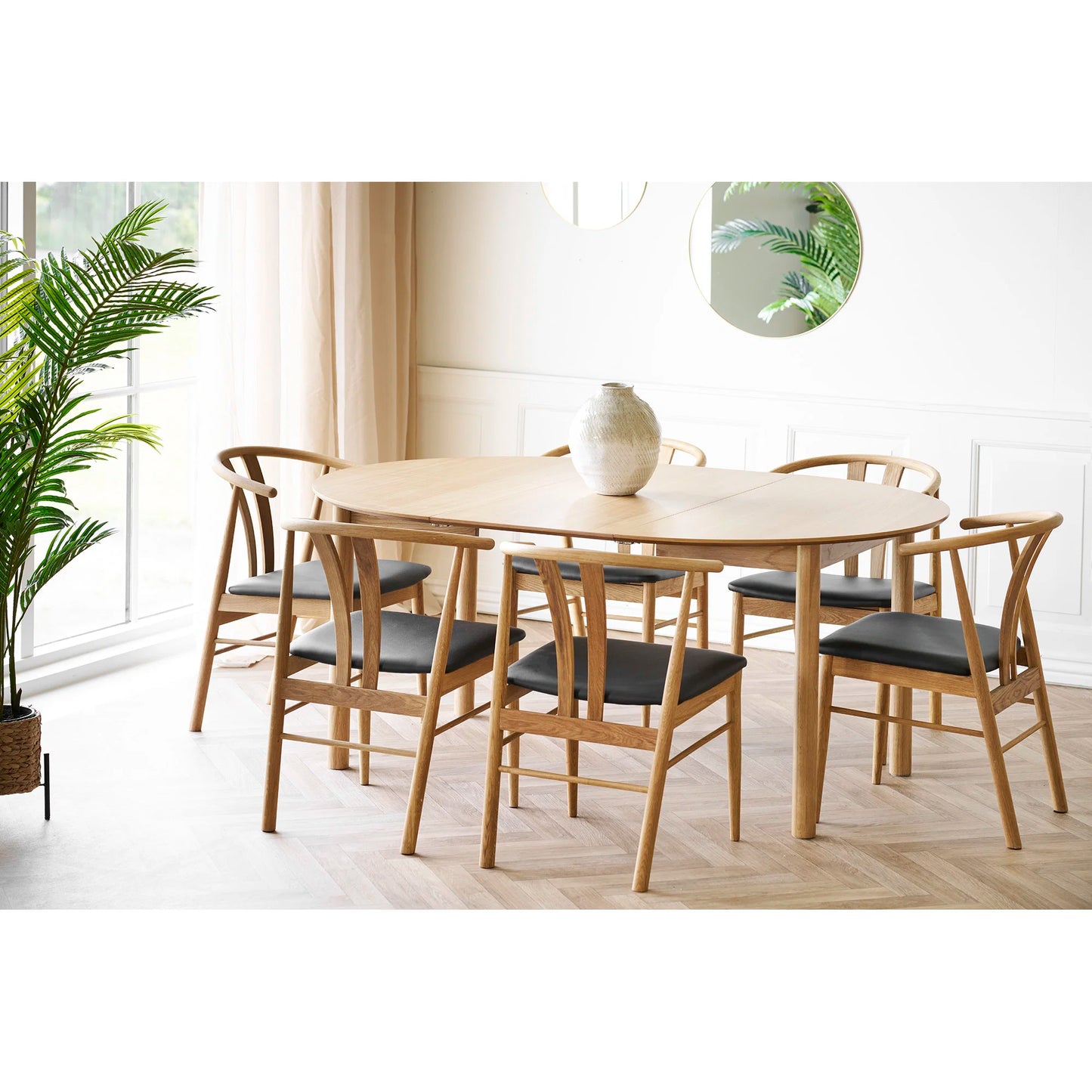 Galds Bundar 120/120-170-220/75 cm ozols