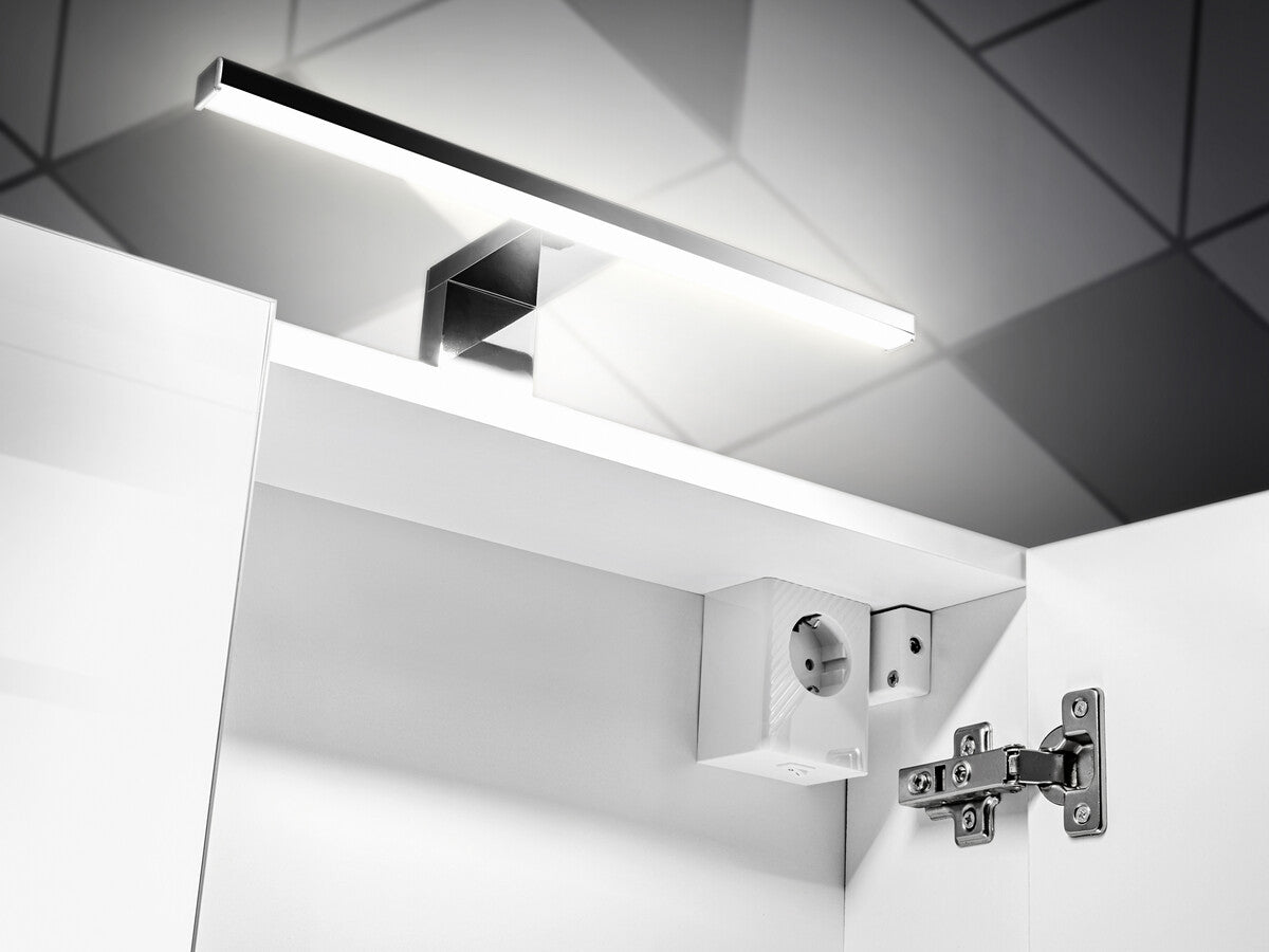 Vannas istabas skapīs Leo 60; 90/65/16.8 cm balts - N1 Home