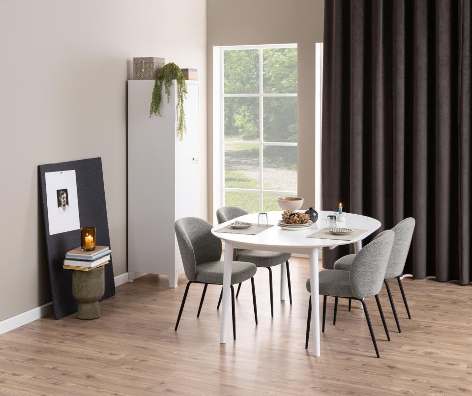 Krēsls Patri 52/57/82 cm pelēks - N1 Home