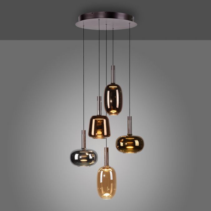 Piekaramā lampa Irides 200/55/55 cm brūns