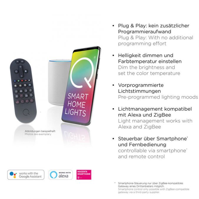 Piekaramā lampa Q-KON 200/21/21 cm melns/pelēks