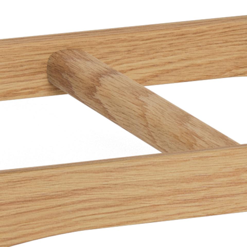 Krēsls Adder 52/52/91 cm Caso fabric sand 4 FR/gumijkoks