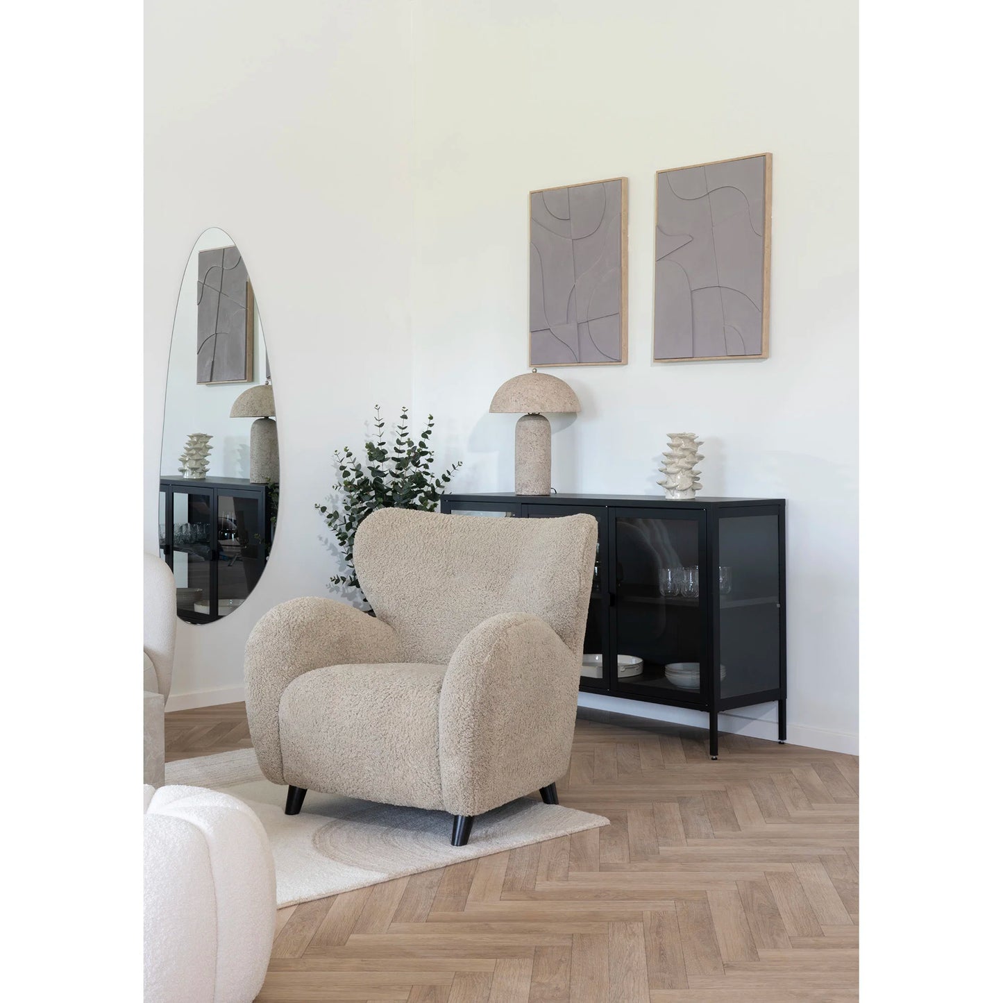 Kumode Bris 140/40/85 cm melns