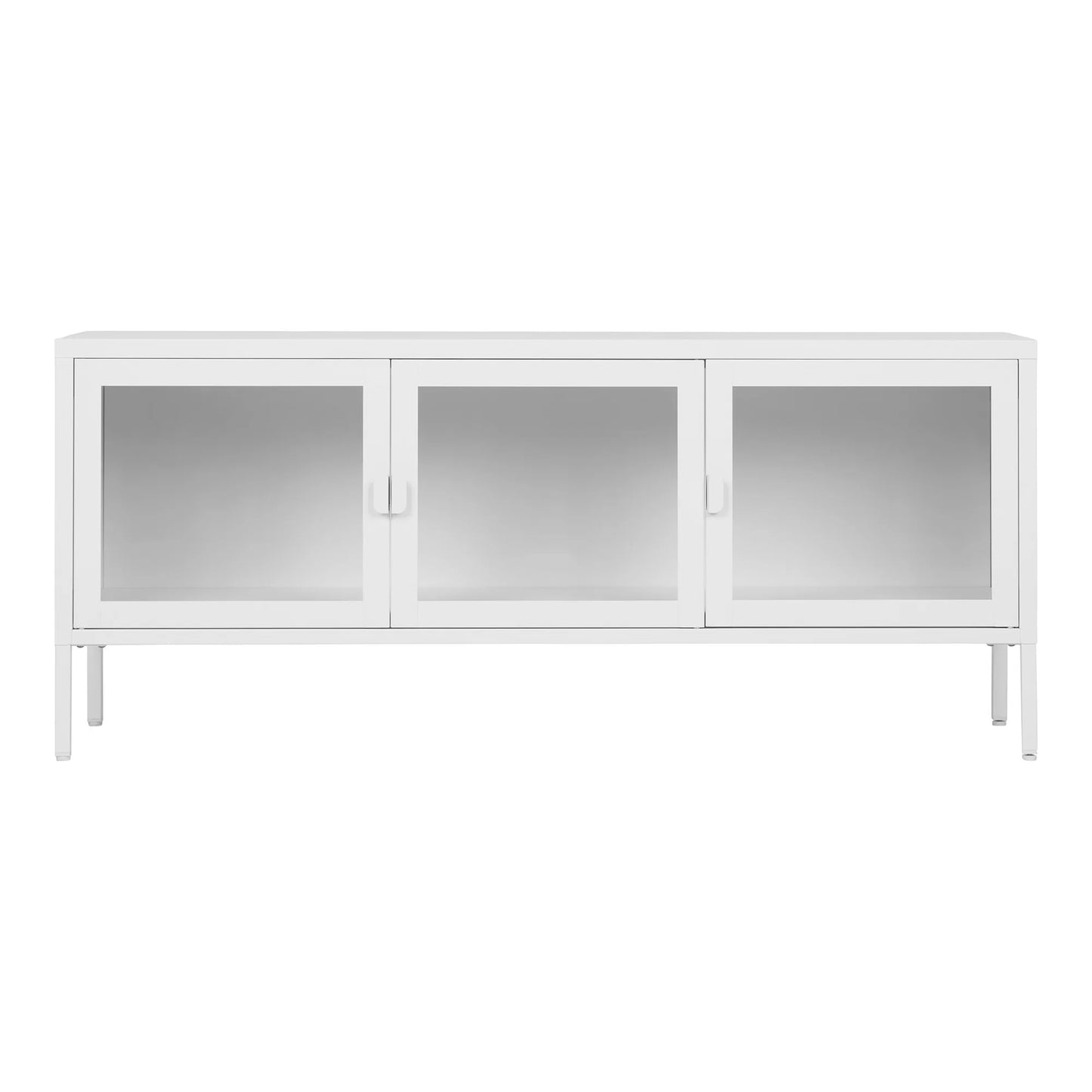 TV skapis Bris 130/40/55 cm balts